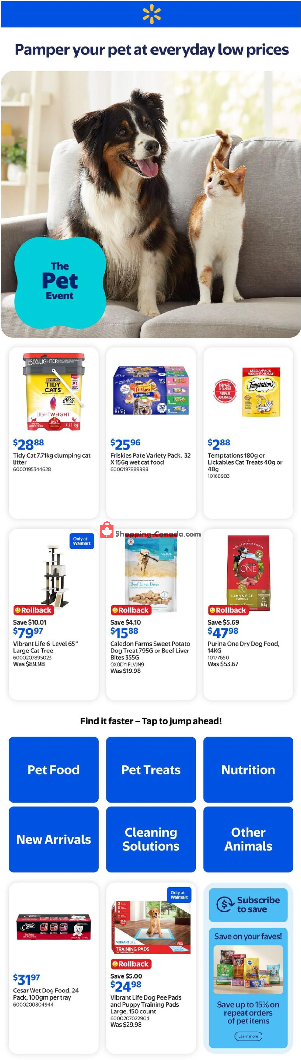 Walmart flyer from Thursday April 30, 2026 to Wednesday May 6, 2026 - page 1