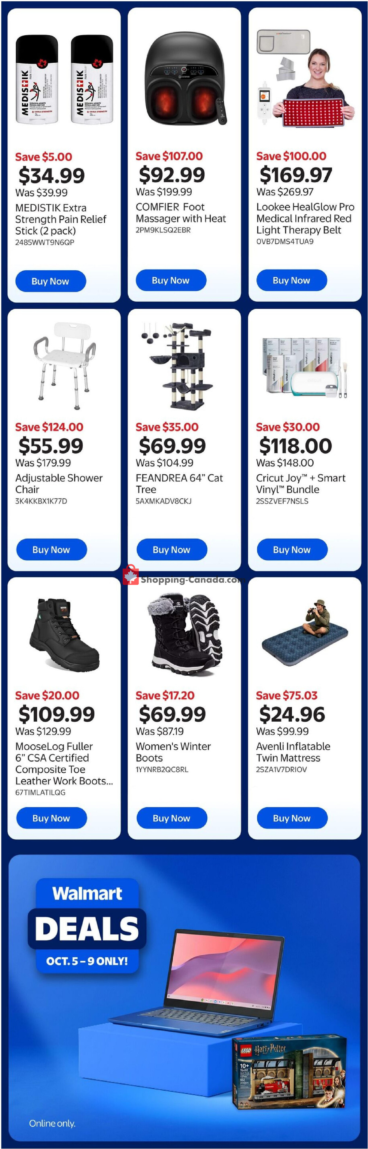Walmart flyer from Monday October 5, 2026 to Friday October 9, 2026 - page 11