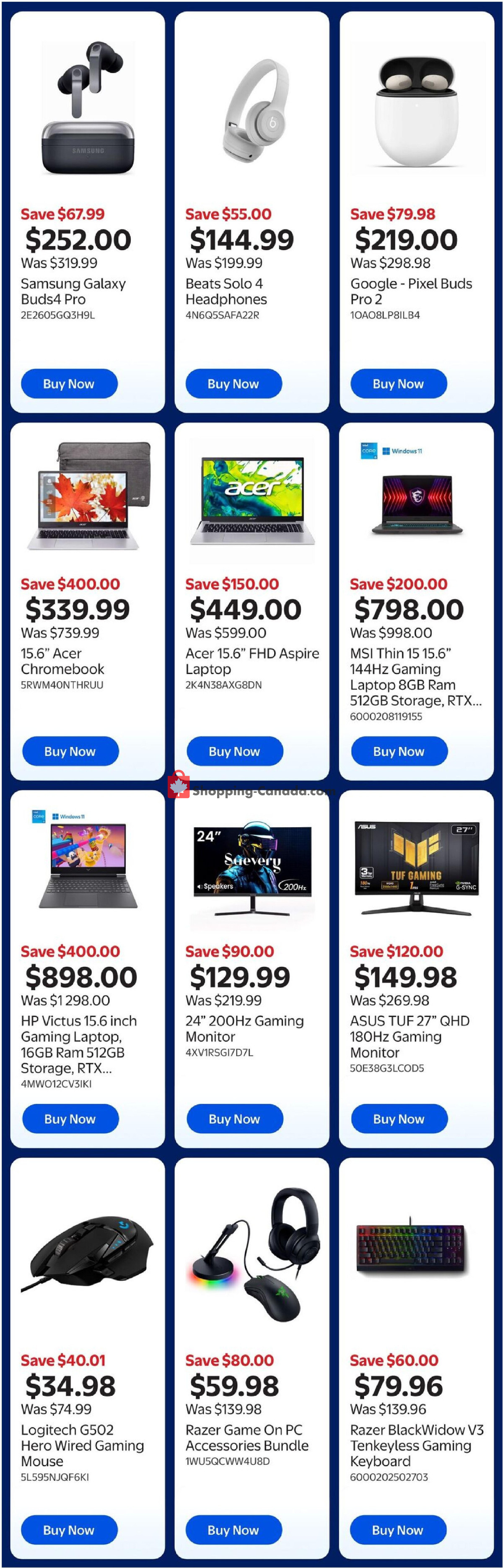 Walmart flyer from Monday October 5, 2026 to Friday October 9, 2026 - page 3