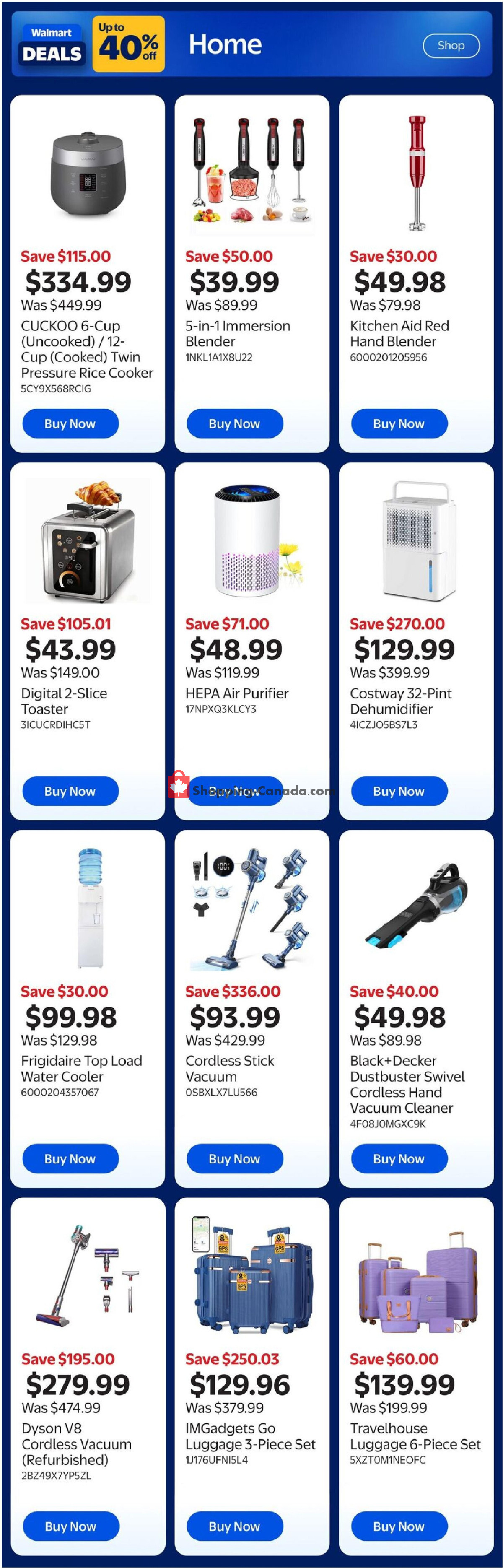 Walmart flyer from Monday October 5, 2026 to Friday October 9, 2026 - page 6