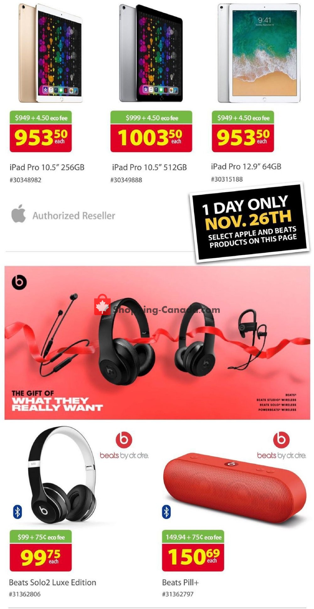 Walmart flyer from Monday November 26, 2018 to Thursday November 29, 2018 - page 2