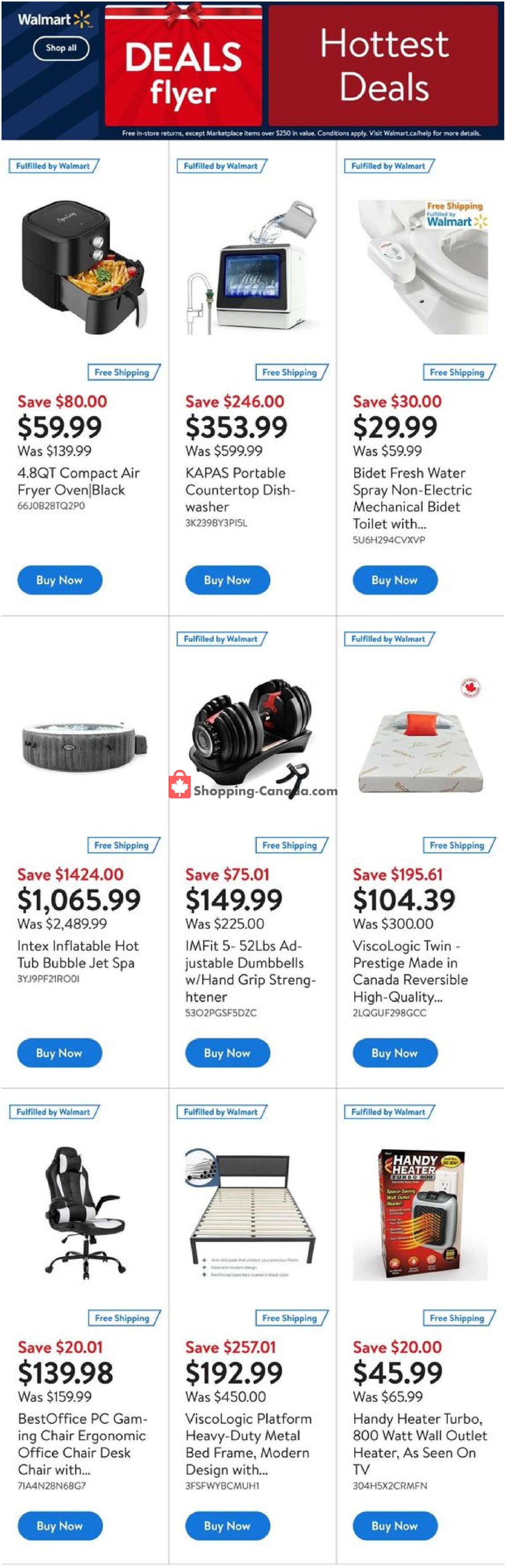 Walmart flyer from Wednesday December 20, 2023 to Friday December 27, 2024 - page 6