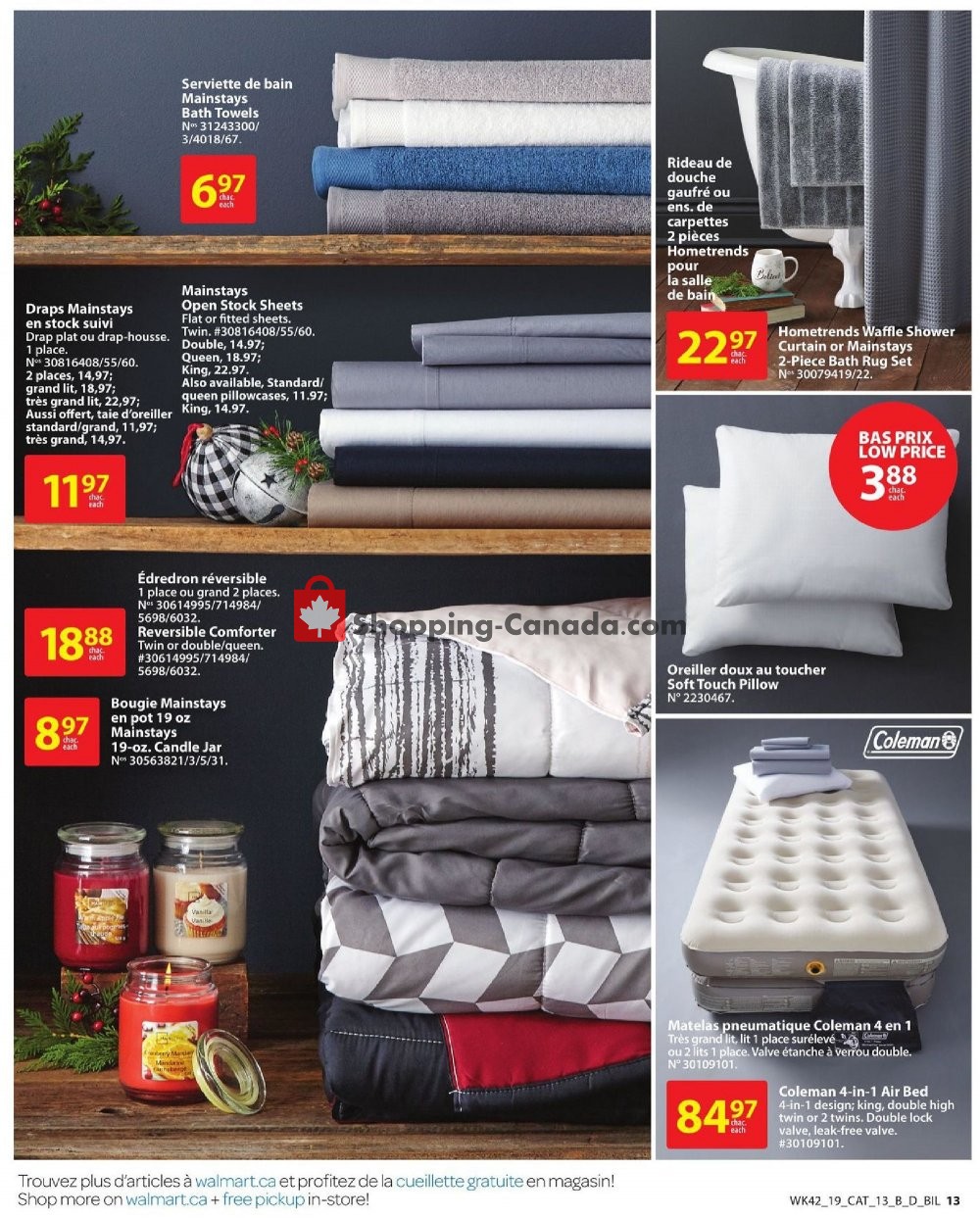 Walmart flyer from Thursday November 7, 2019 to Wednesday November 27, 2019 - page 13