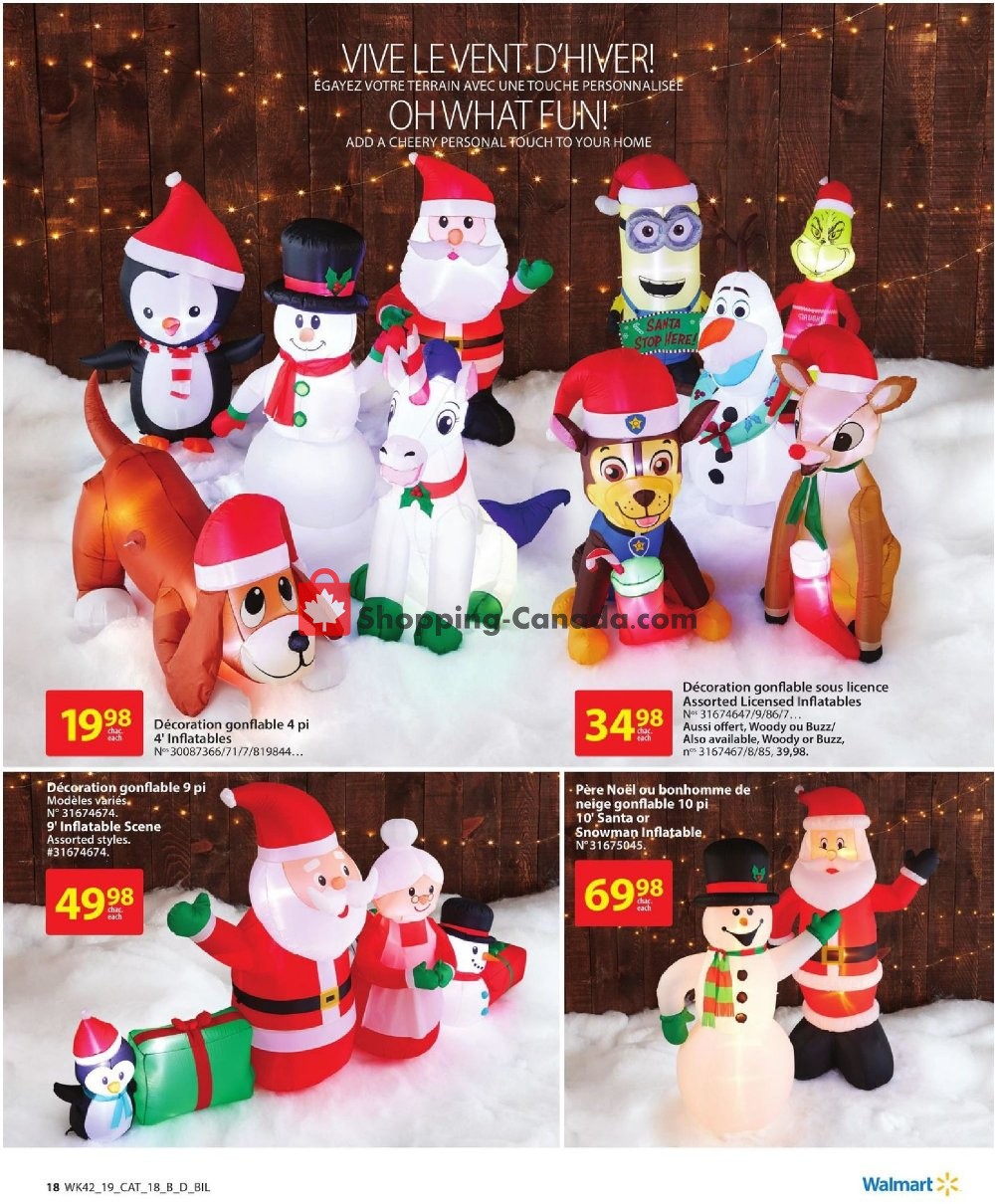Walmart flyer from Thursday November 7, 2019 to Wednesday November 27, 2019 - page 18