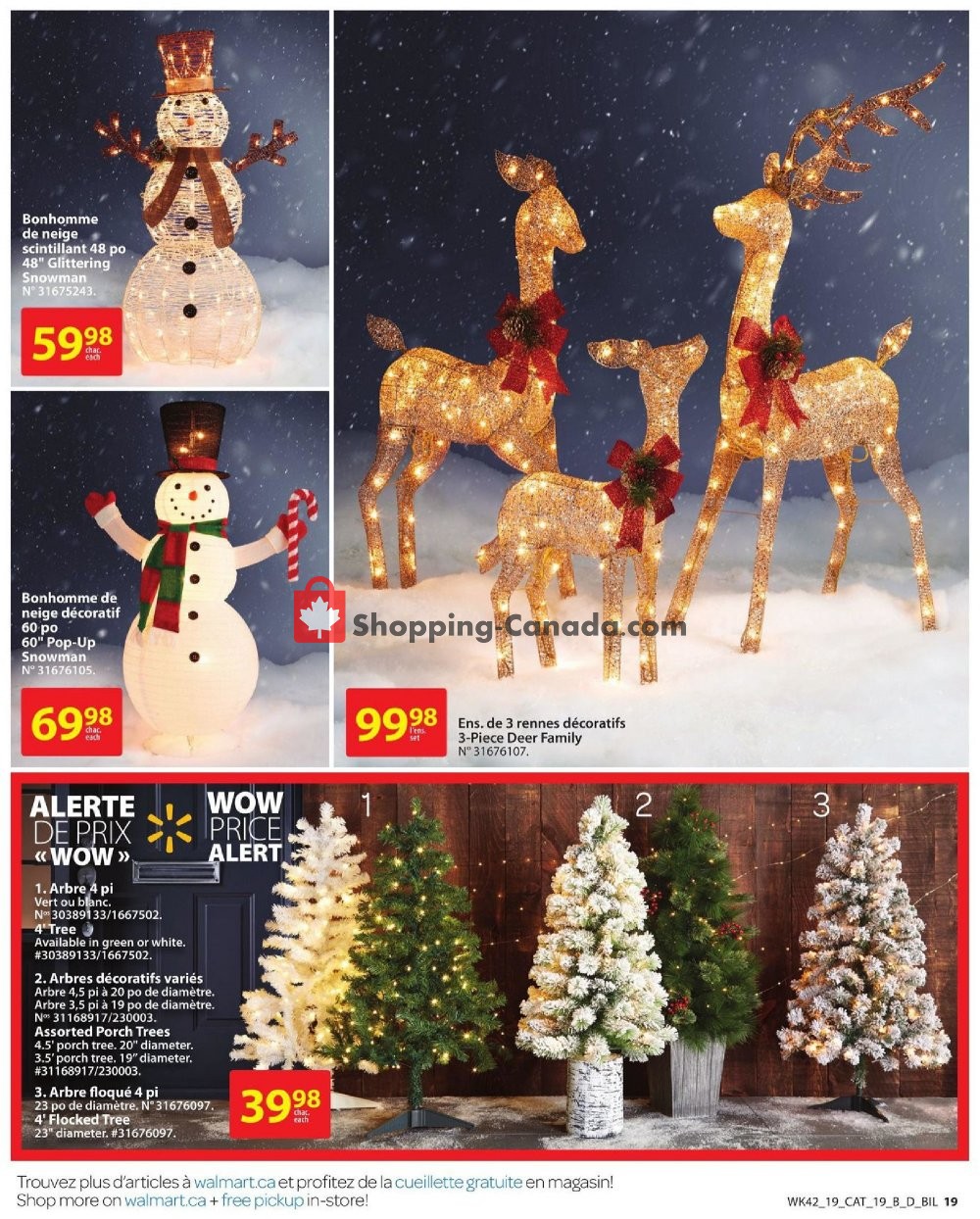 Walmart flyer from Thursday November 7, 2019 to Wednesday November 27, 2019 - page 19