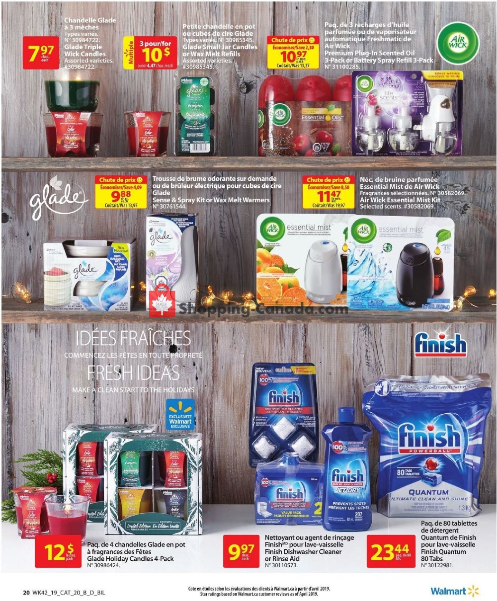 Walmart flyer from Thursday November 7, 2019 to Wednesday November 27, 2019 - page 20