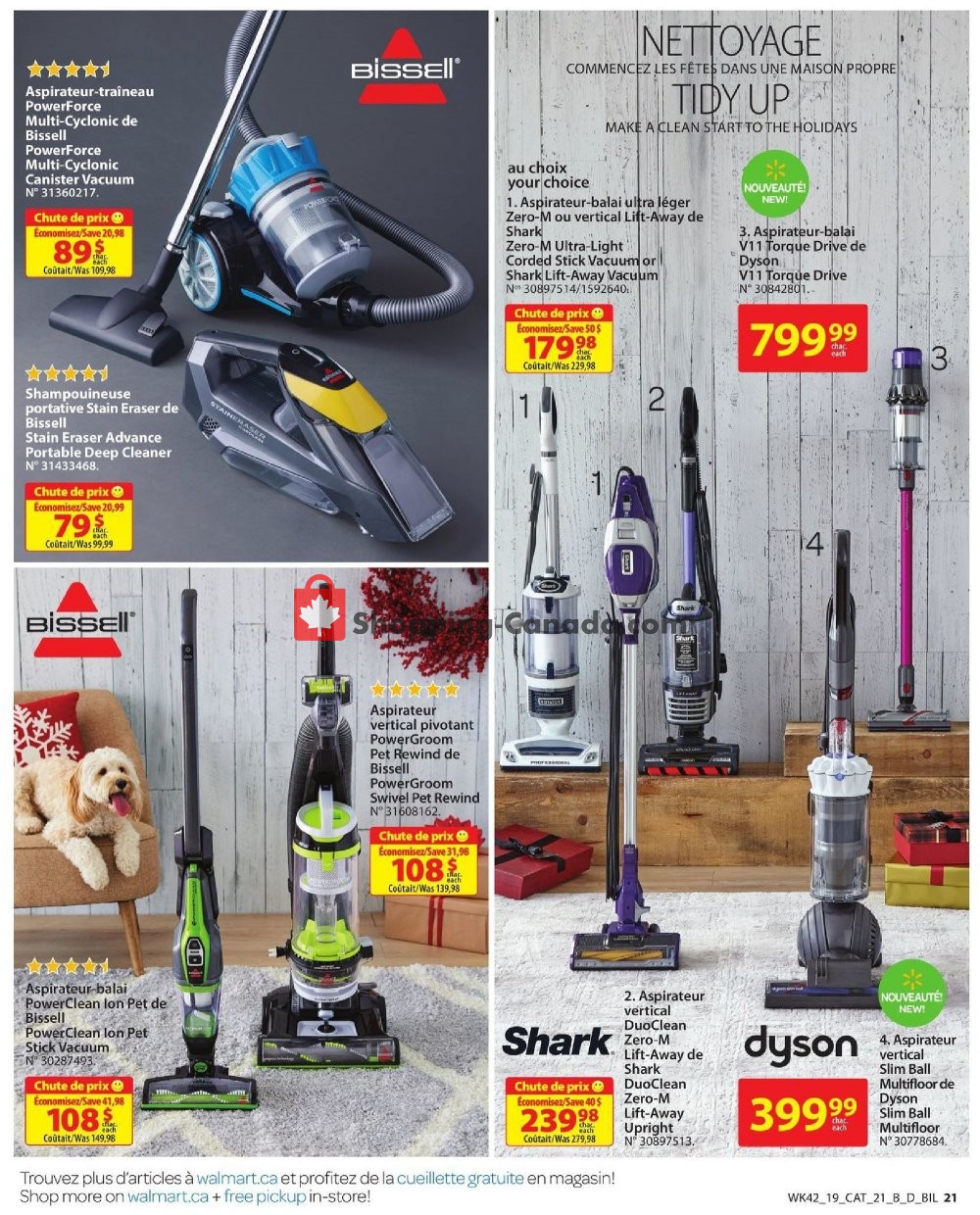 Walmart flyer from Thursday November 7, 2019 to Wednesday November 27, 2019 - page 21
