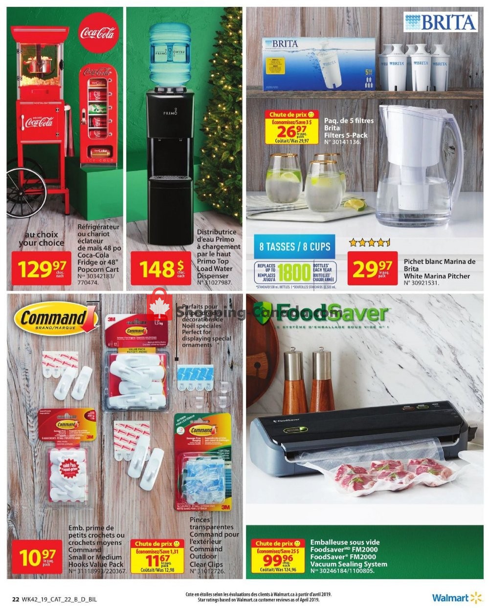 Walmart flyer from Thursday November 7, 2019 to Wednesday November 27, 2019 - page 22