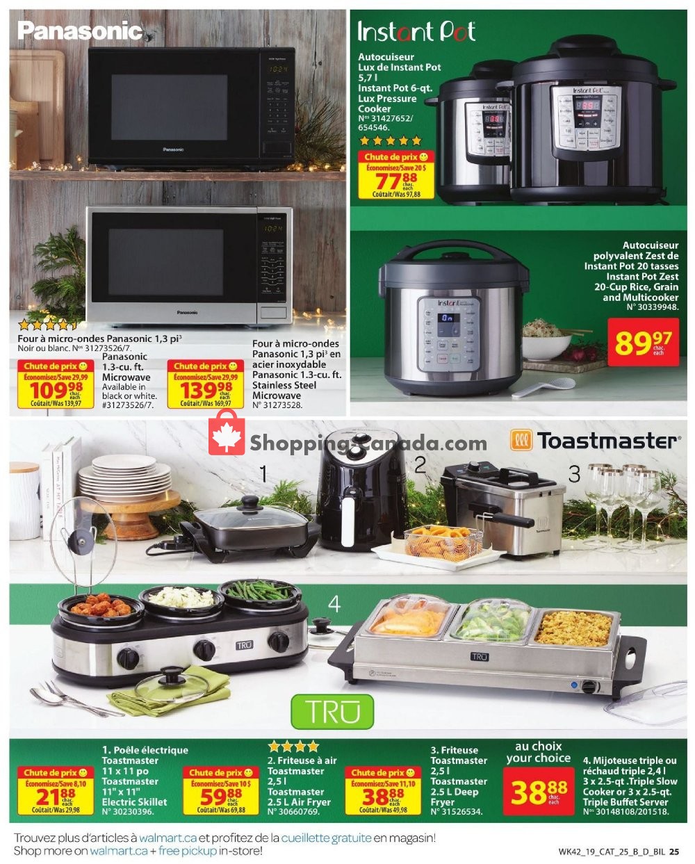 Walmart flyer from Thursday November 7, 2019 to Wednesday November 27, 2019 - page 25