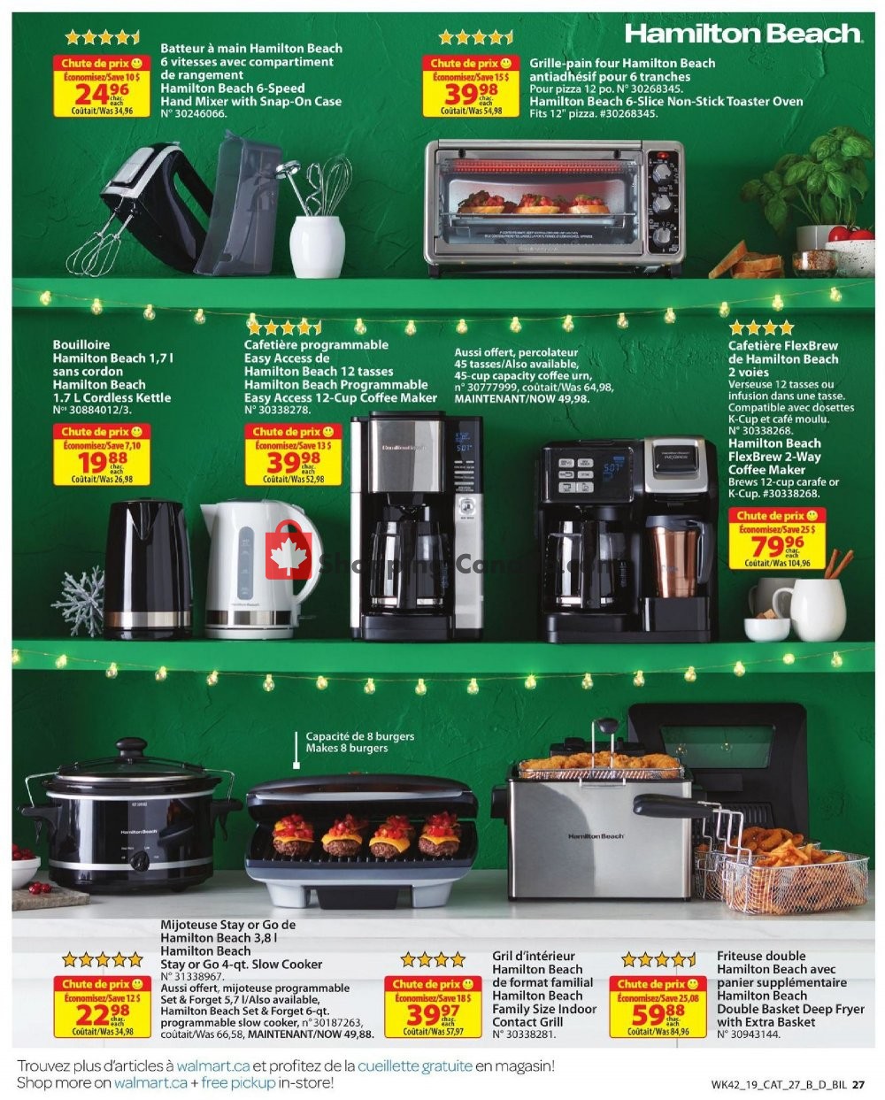 Walmart flyer from Thursday November 7, 2019 to Wednesday November 27, 2019 - page 27