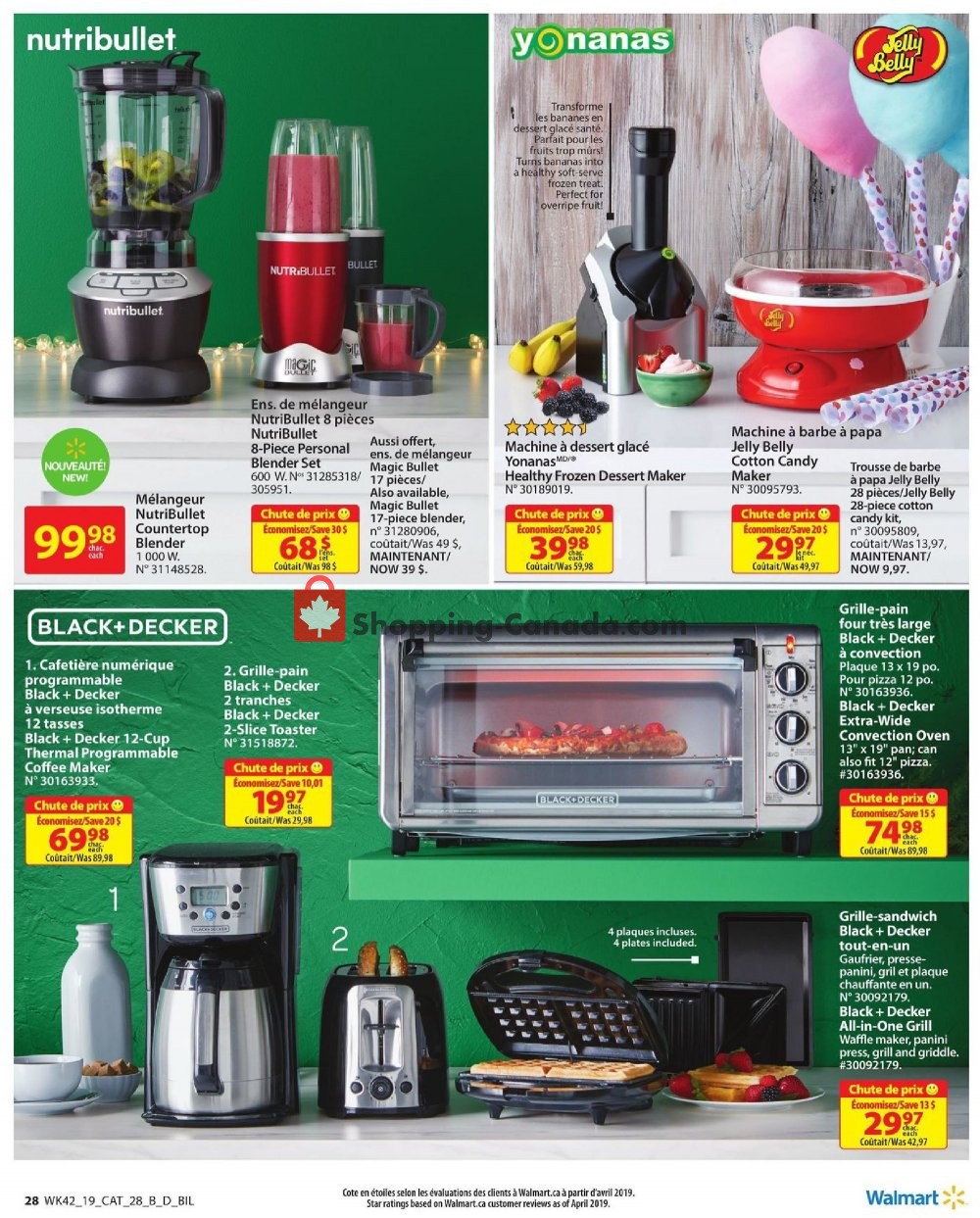 Walmart flyer from Thursday November 7, 2019 to Wednesday November 27, 2019 - page 28