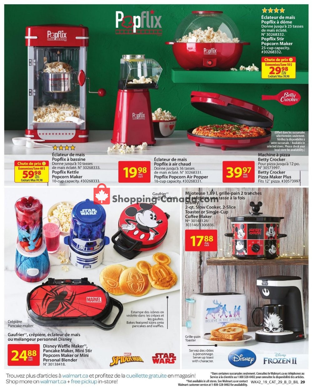 Walmart flyer from Thursday November 7, 2019 to Wednesday November 27, 2019 - page 29