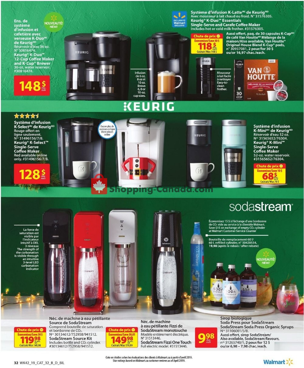 Walmart flyer from Thursday November 7, 2019 to Wednesday November 27, 2019 - page 32