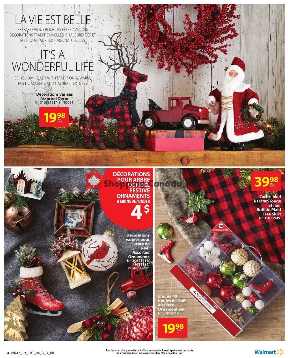 Walmart flyer from Thursday November 7, 2019 to Wednesday November 27, 2019 - page 4