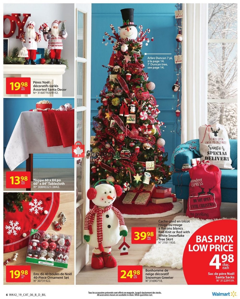 Walmart flyer from Thursday November 7, 2019 to Wednesday November 27, 2019 - page 6