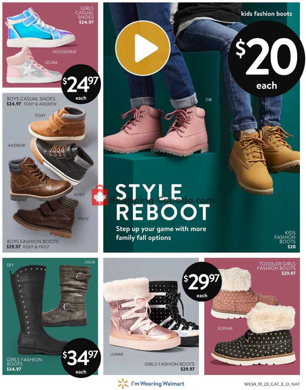 Walmart flyer from Thursday September 12, 2019 to Wednesday October 9, 2019 - page 23