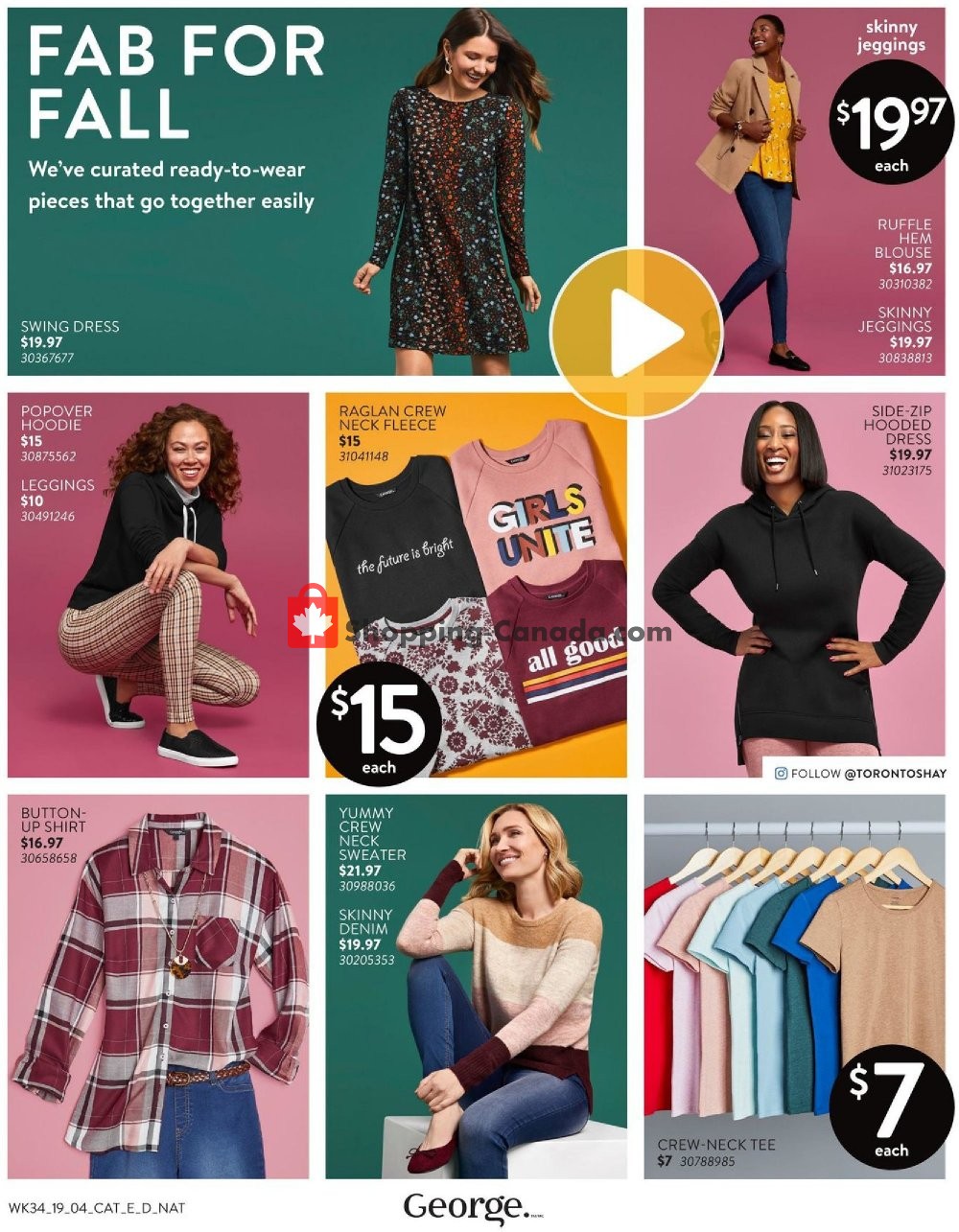 Walmart flyer from Thursday September 12, 2019 to Wednesday October 9, 2019 - page 4