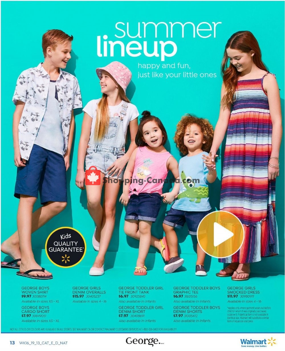 Walmart flyer from Thursday May 9, 2019 to Wednesday June 5, 2019 - page 13