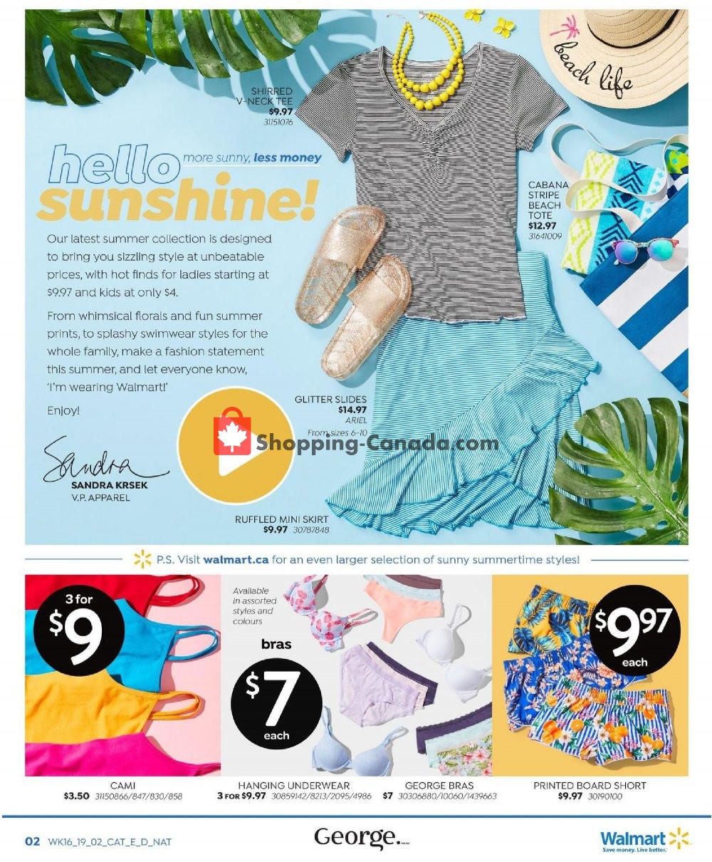 Walmart flyer from Thursday May 9, 2019 to Wednesday June 5, 2019 - page 2