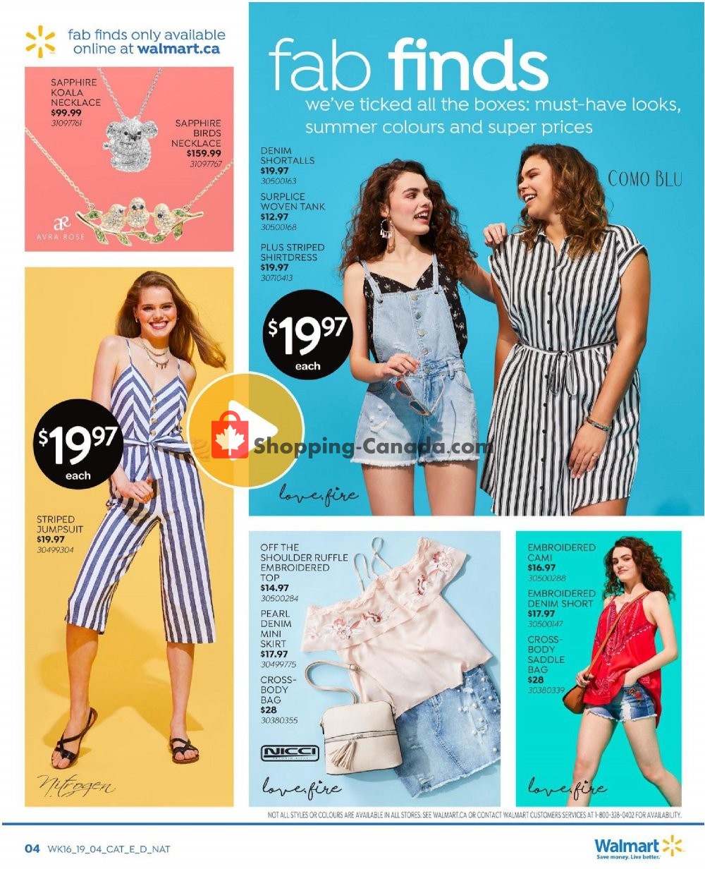 Walmart flyer from Thursday May 9, 2019 to Wednesday June 5, 2019 - page 4