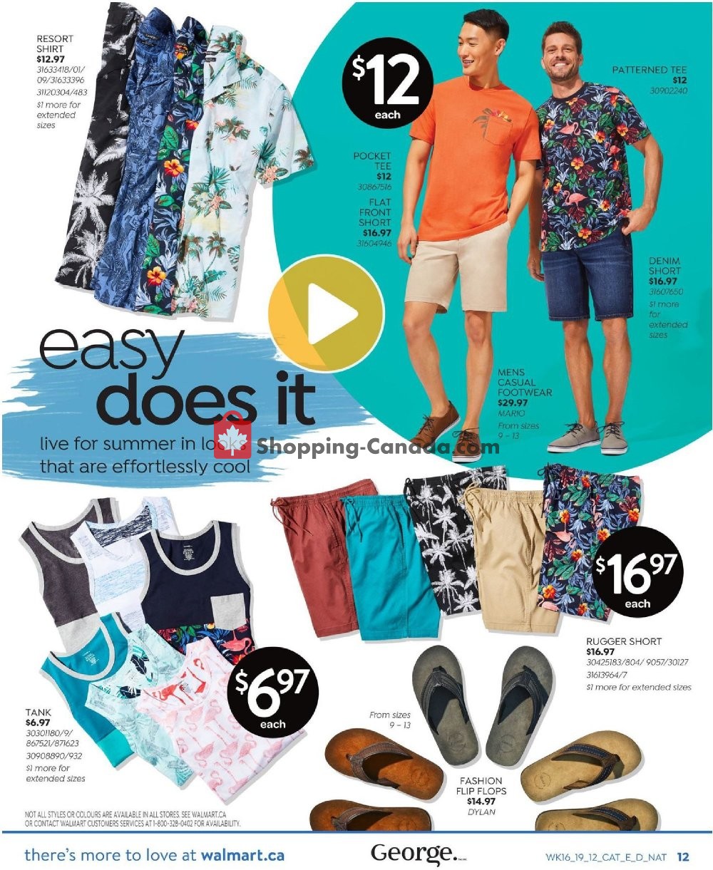 Walmart flyer from Thursday May 9, 2019 to Wednesday June 5, 2019 - page 12