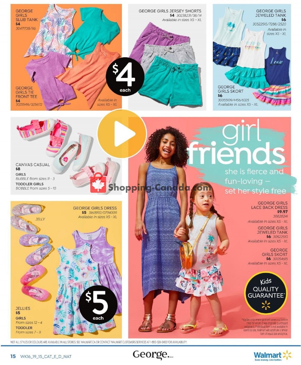Walmart flyer from Thursday May 9, 2019 to Wednesday June 5, 2019 - page 15