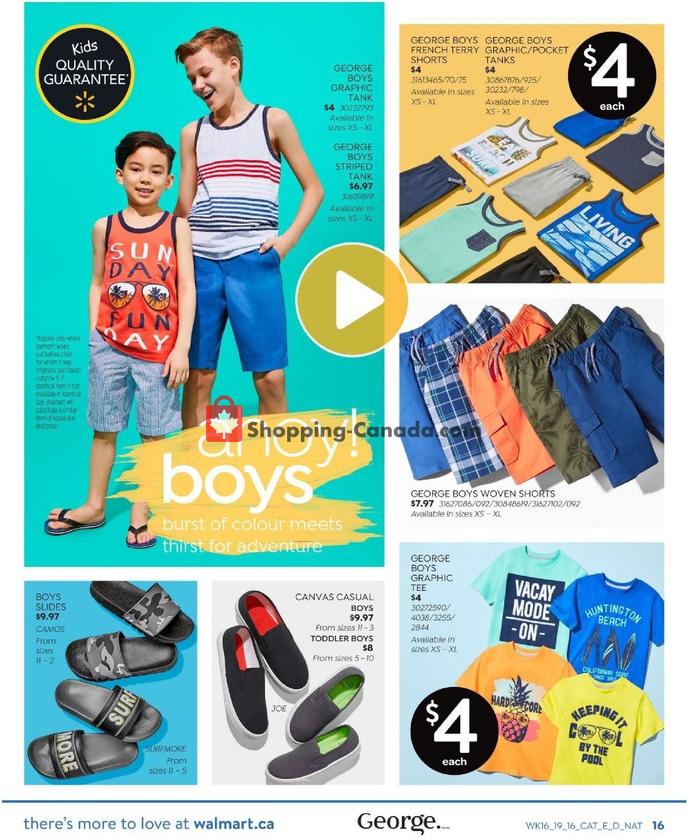 Walmart flyer from Thursday May 9, 2019 to Wednesday June 5, 2019 - page 16