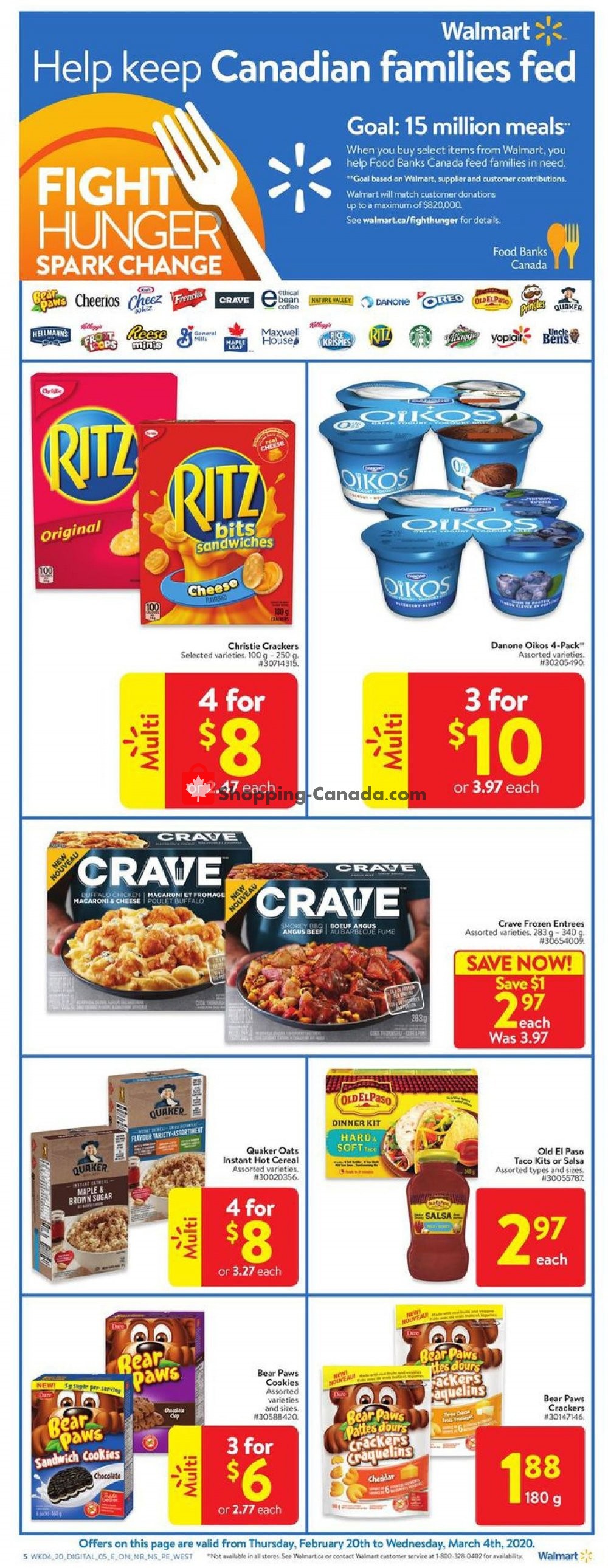 Walmart flyer from Thursday February 20, 2020 to Wednesday March 4, 2020 - page 2