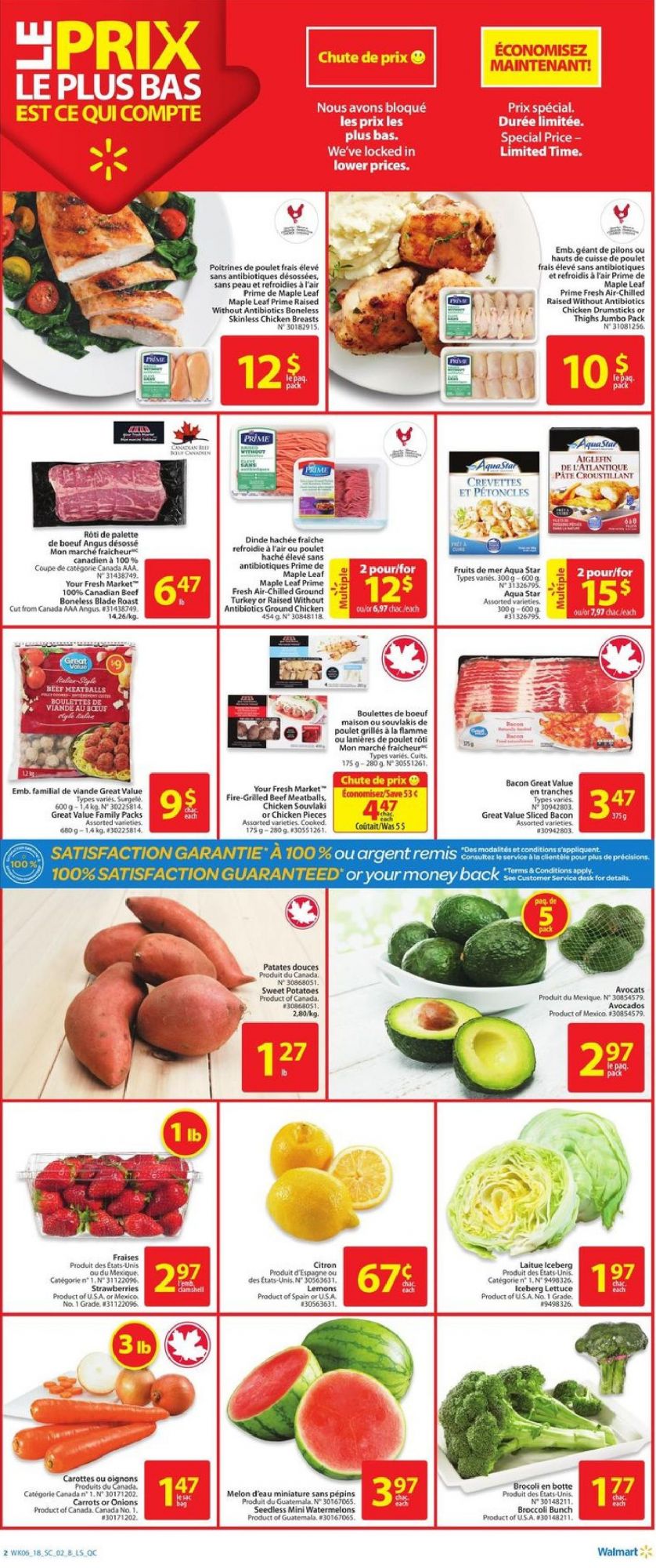 Walmart flyer from Thursday March 1, 2018 to Wednesday March 7, 2018 - page 2