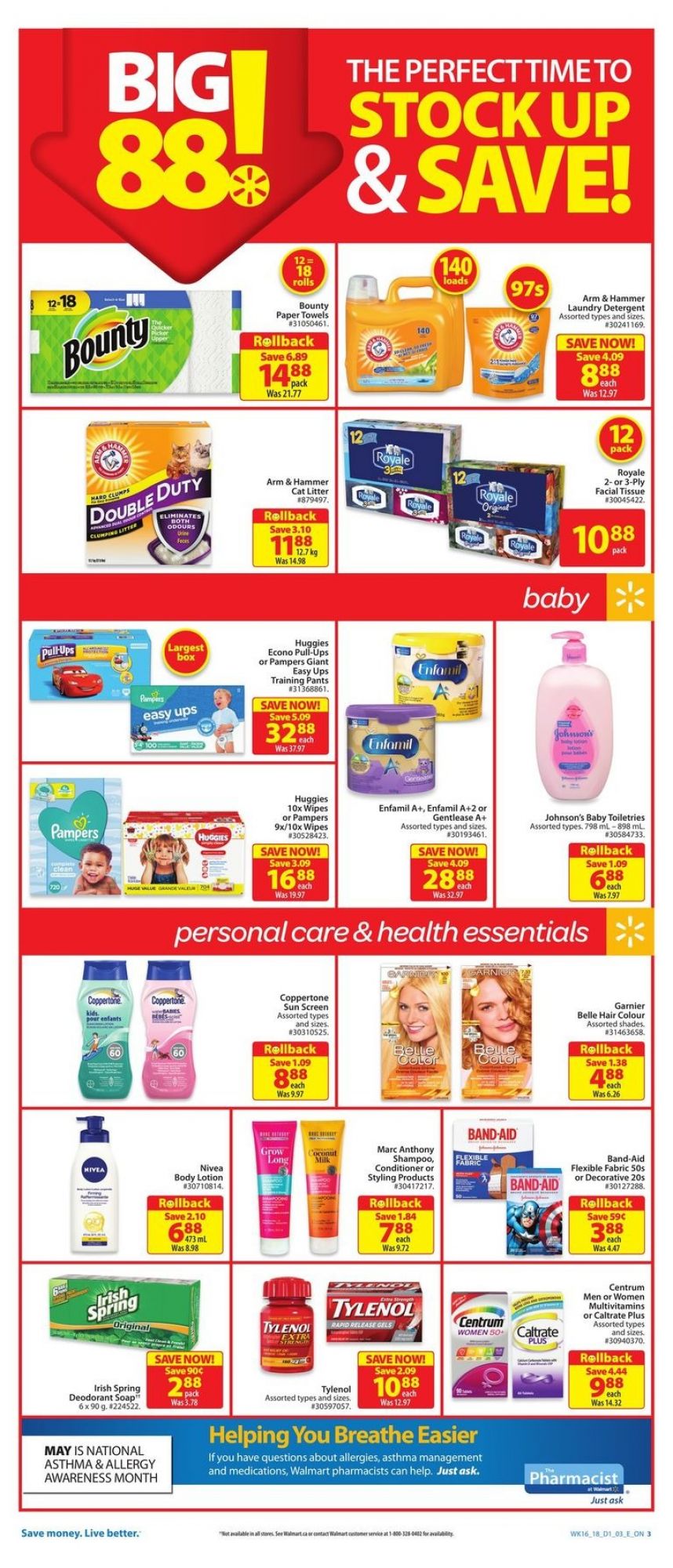 Walmart flyer from Thursday May 10, 2018 to Wednesday May 16, 2018 - page 5