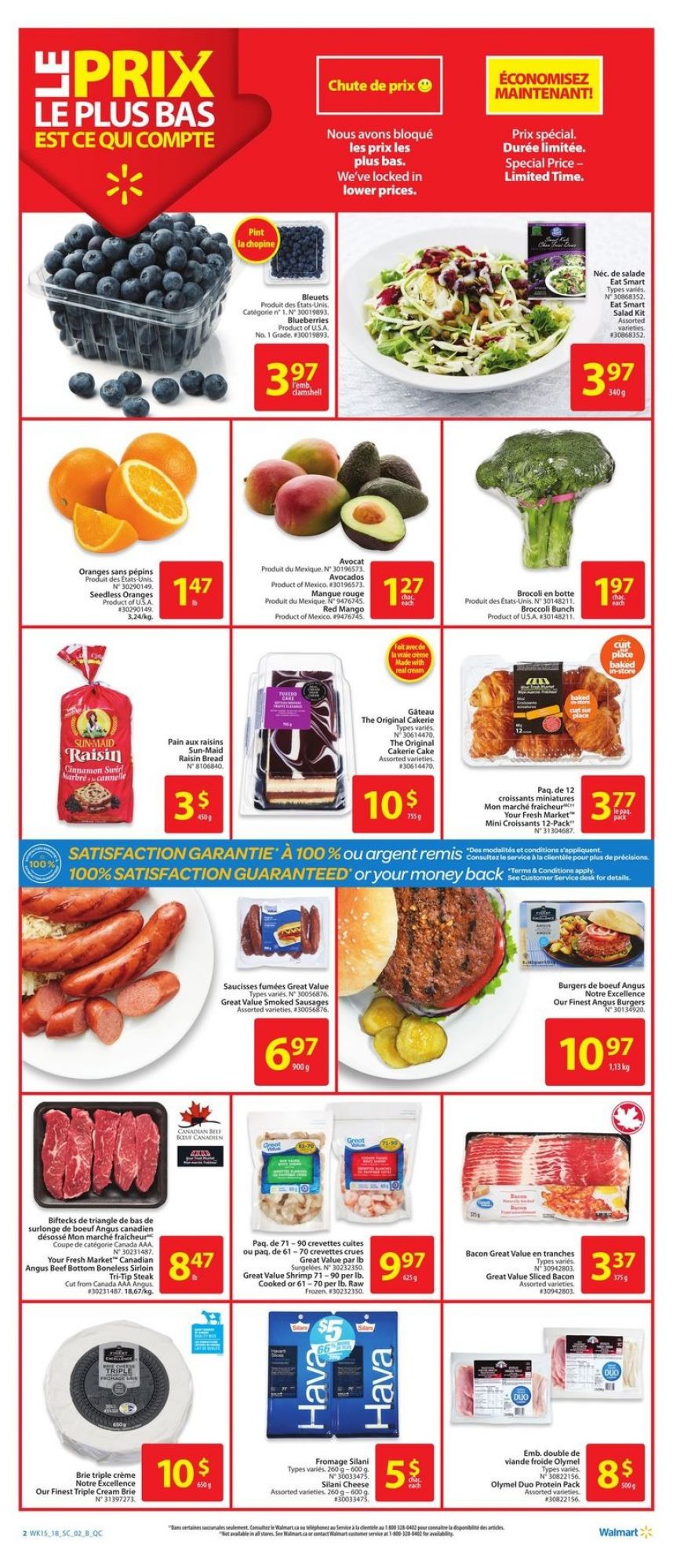Walmart flyer from Thursday May 3, 2018 to Wednesday May 9, 2018 - page 2
