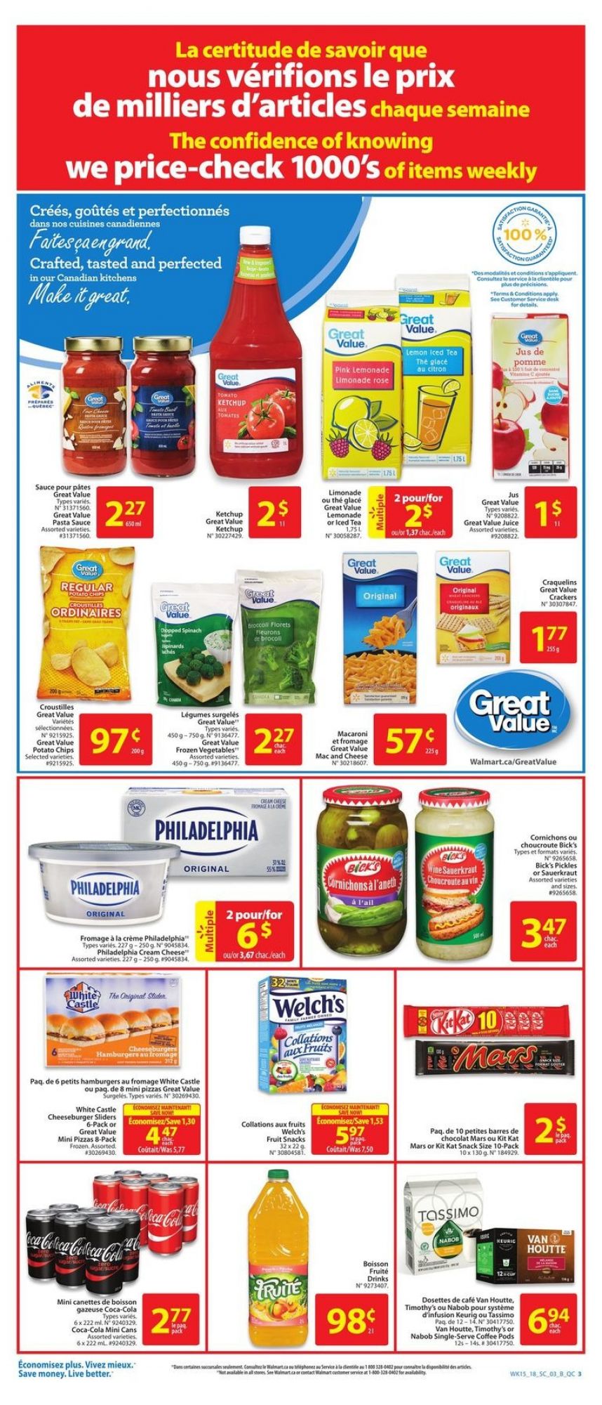 Walmart flyer from Thursday May 3, 2018 to Wednesday May 9, 2018 - page 3