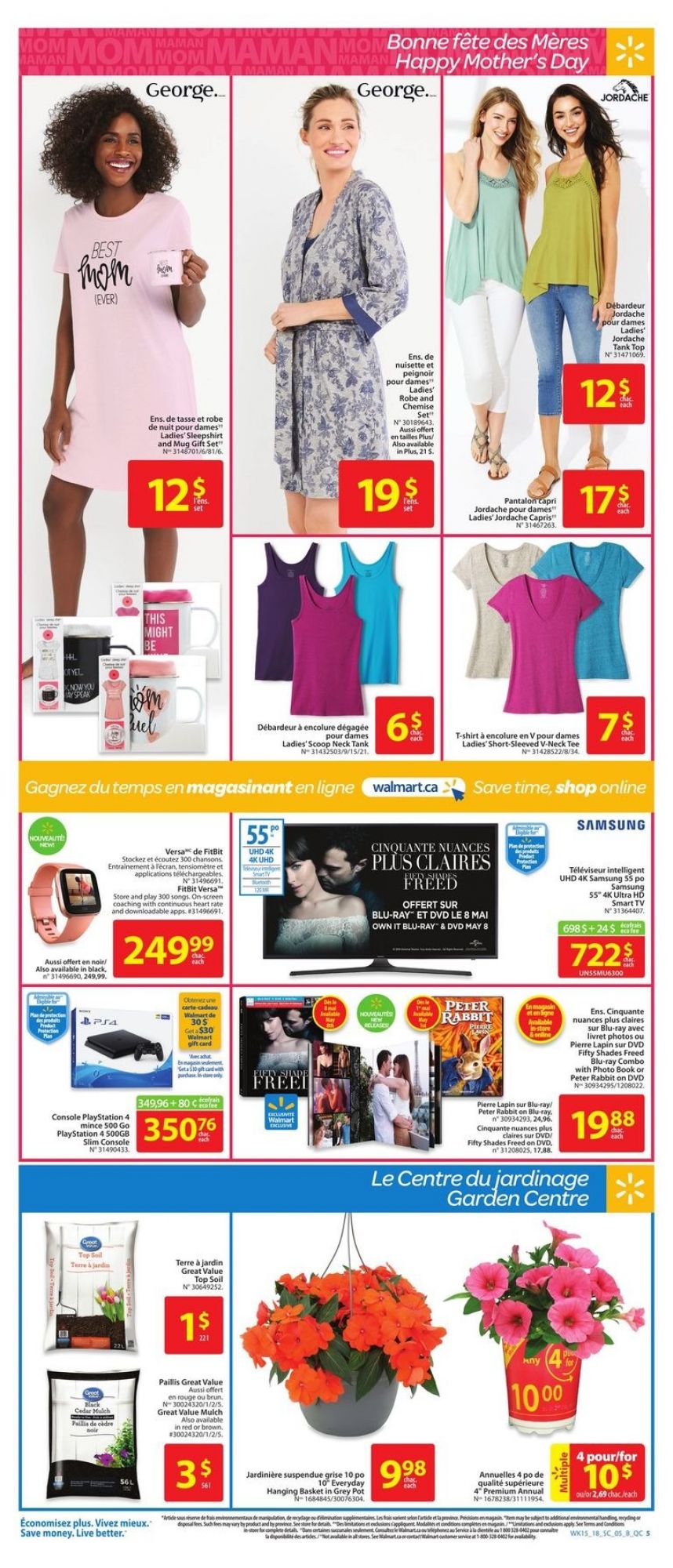 Walmart flyer from Thursday May 3, 2018 to Wednesday May 9, 2018 - page 9