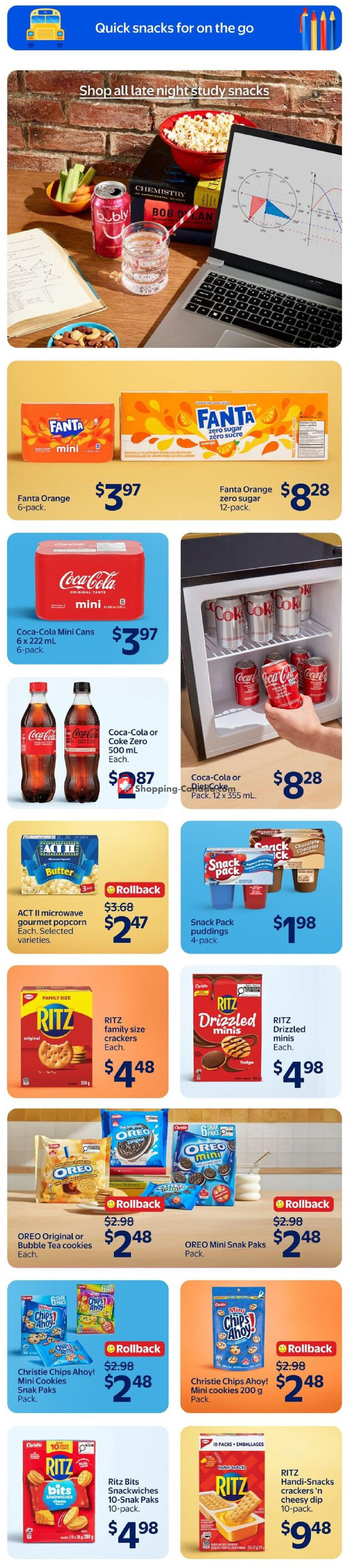 Walmart flyer from Thursday August 20, 2026 to Wednesday August 26, 2026 - page 12