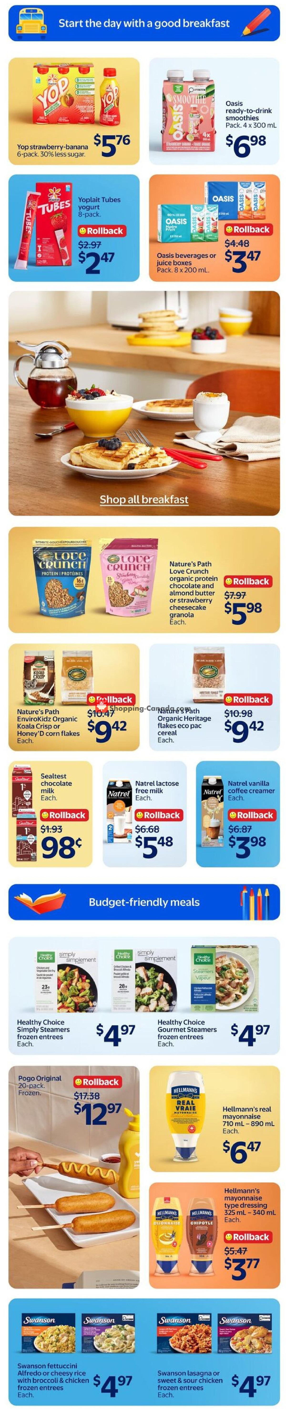 Walmart flyer from Thursday August 20, 2026 to Wednesday August 26, 2026 - page 14