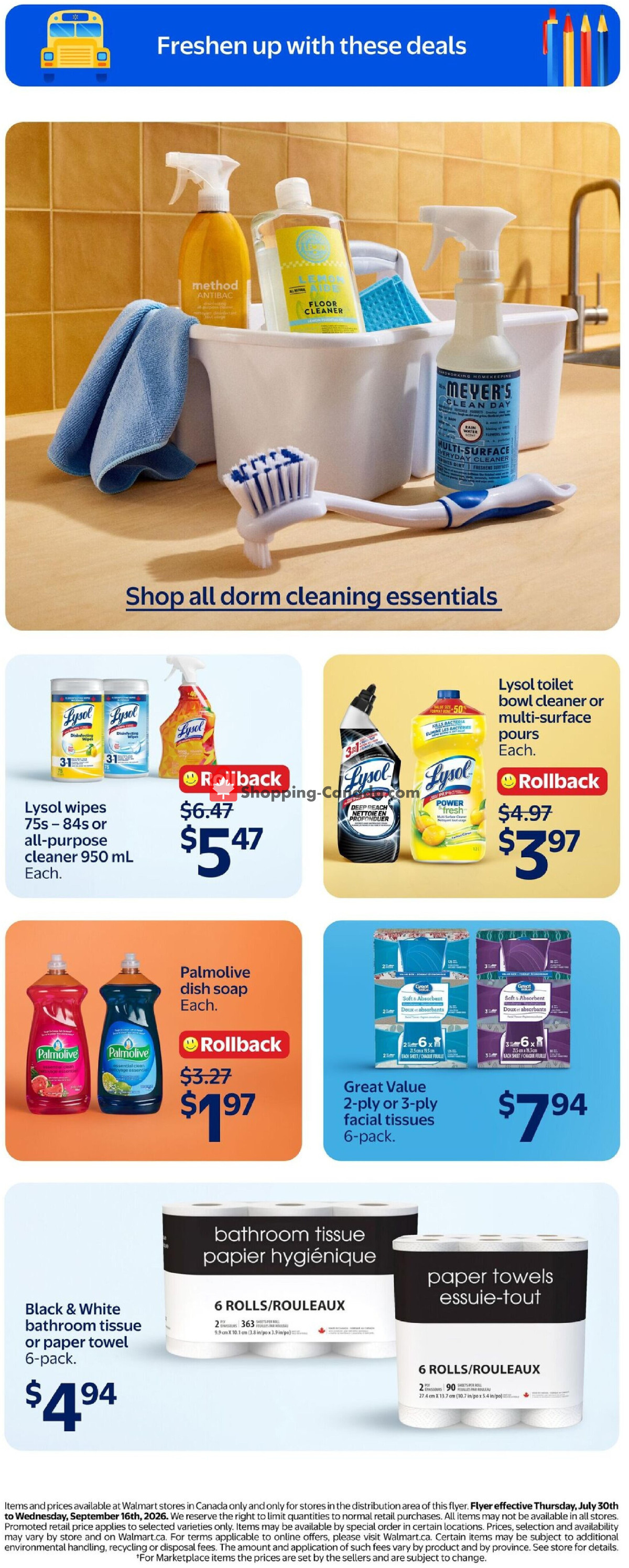 Walmart flyer from Thursday August 20, 2026 to Wednesday August 26, 2026 - page 17