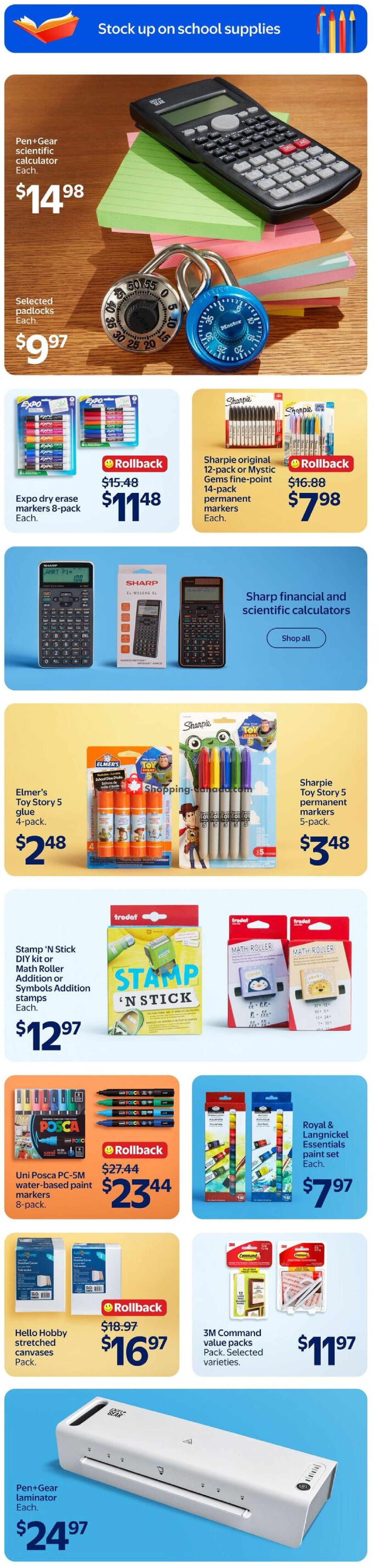 Walmart flyer from Thursday August 20, 2026 to Wednesday August 26, 2026 - page 6