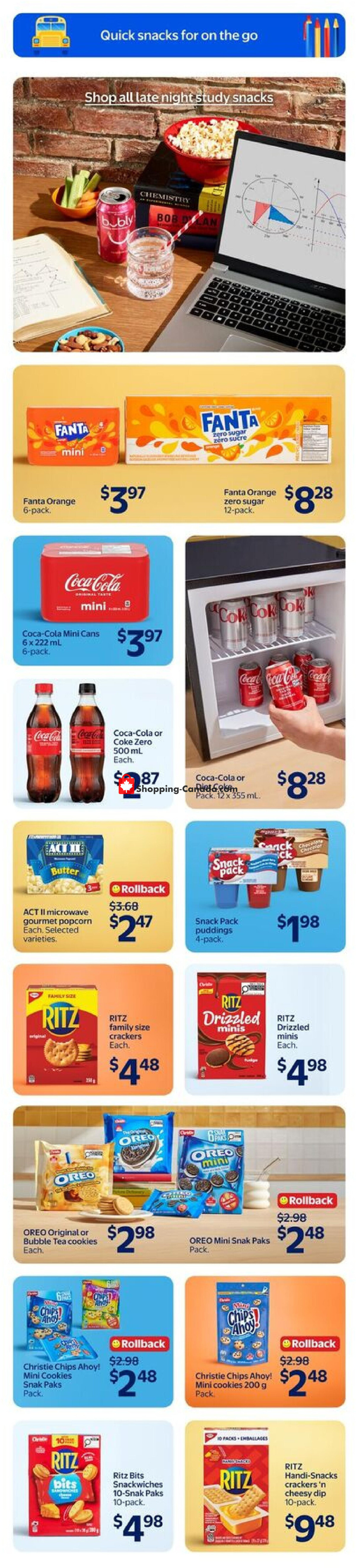 Walmart flyer from Thursday August 6, 2026 to Wednesday August 12, 2026 - page 12