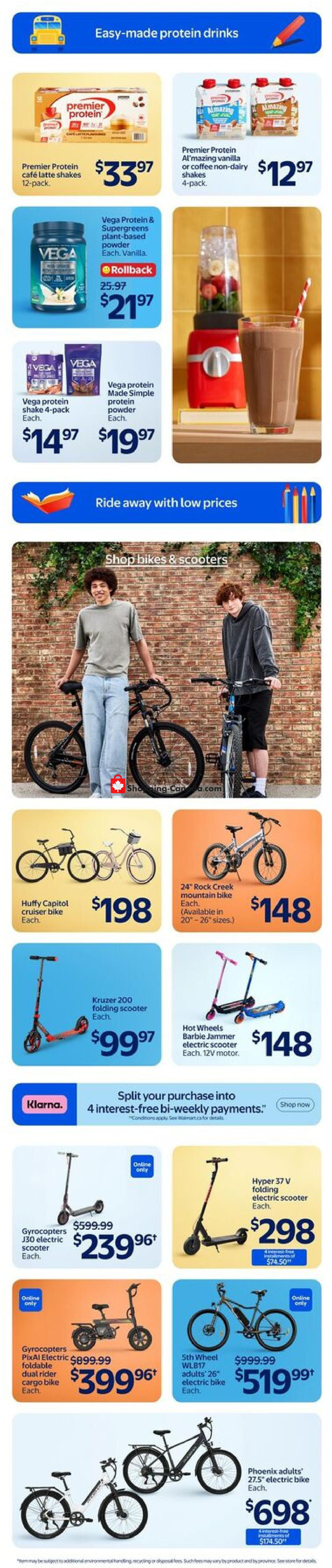 Walmart flyer from Thursday August 6, 2026 to Wednesday August 12, 2026 - page 15