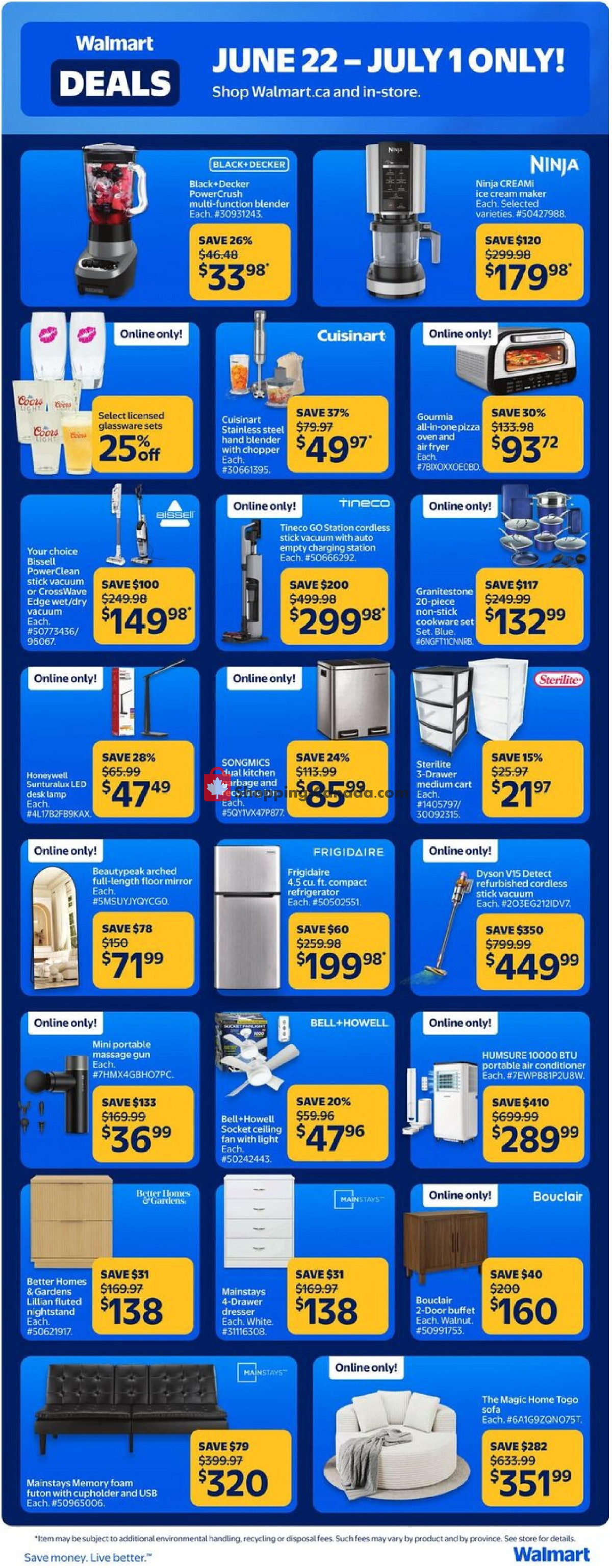 Walmart flyer from Monday June 22, 2026 to Wednesday July 1, 2026 - page 3