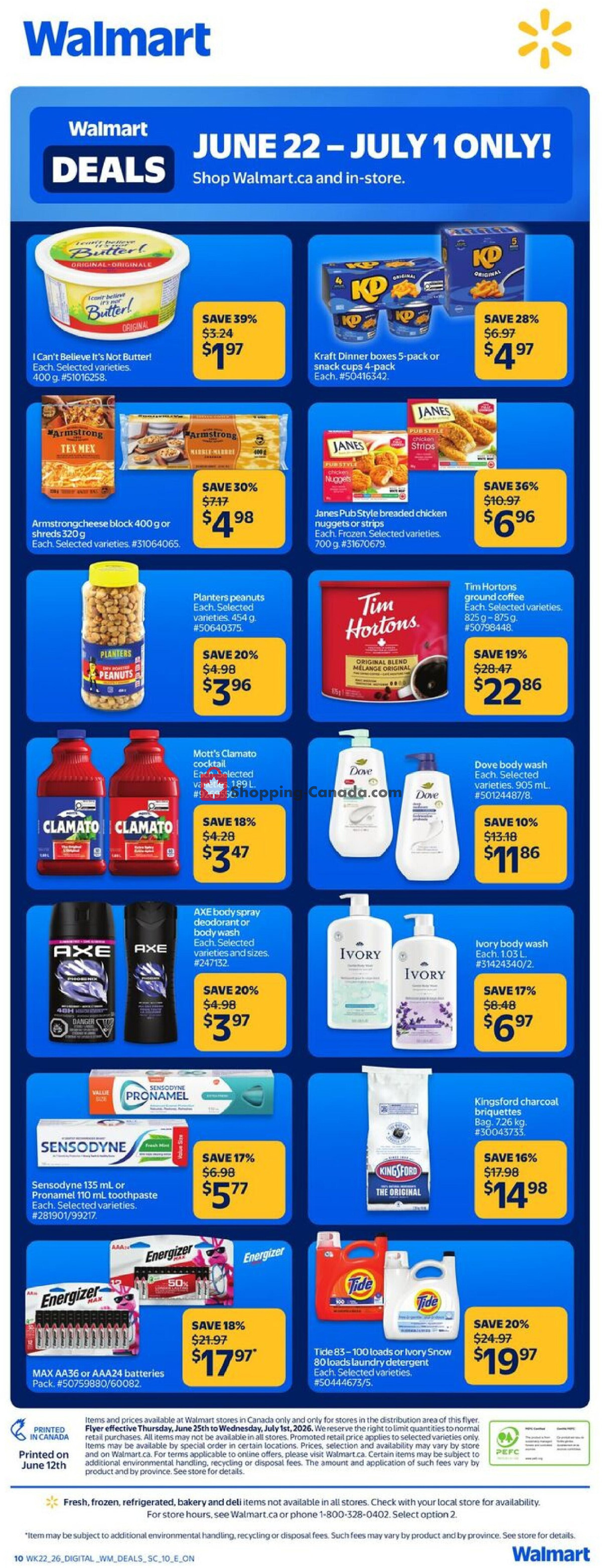 Walmart flyer from Monday June 22, 2026 to Wednesday July 1, 2026 - page 9