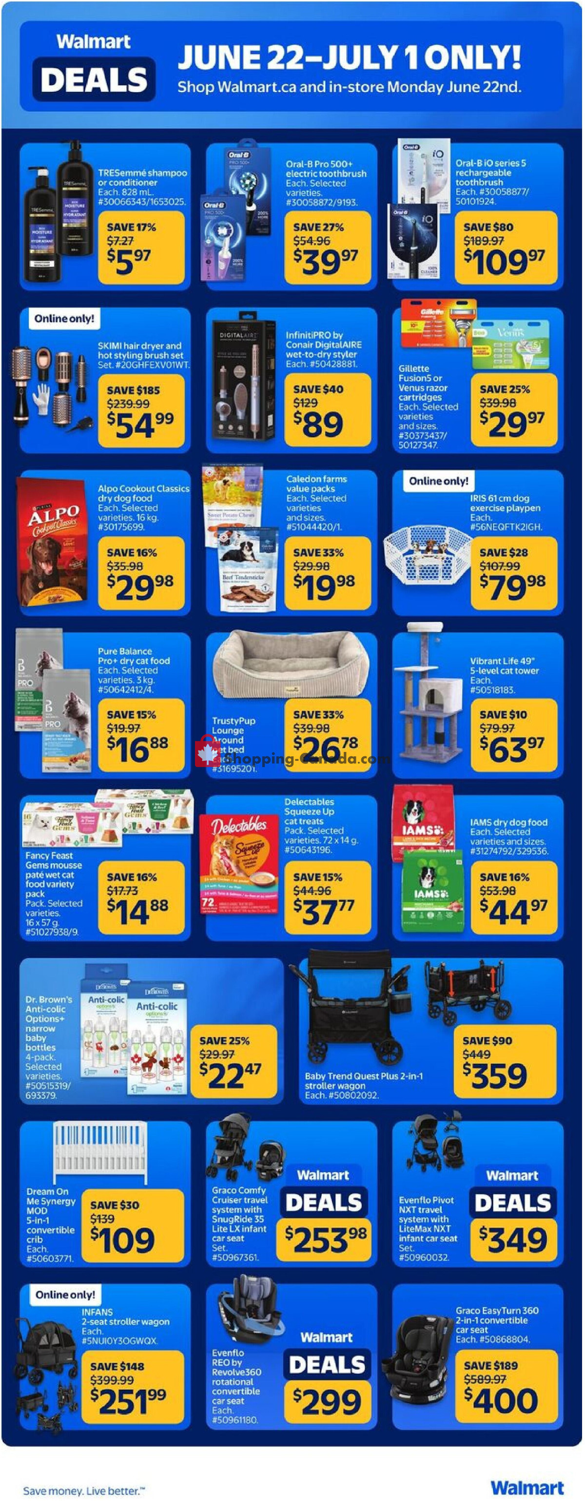 Walmart flyer from Monday June 22, 2026 to Wednesday June 24, 2026 - page 2