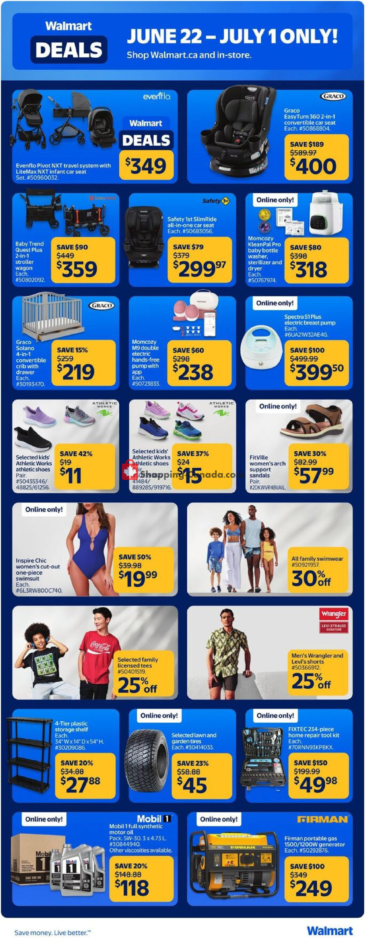 Walmart flyer from Thursday June 25, 2026 to Wednesday July 1, 2026 - page 10