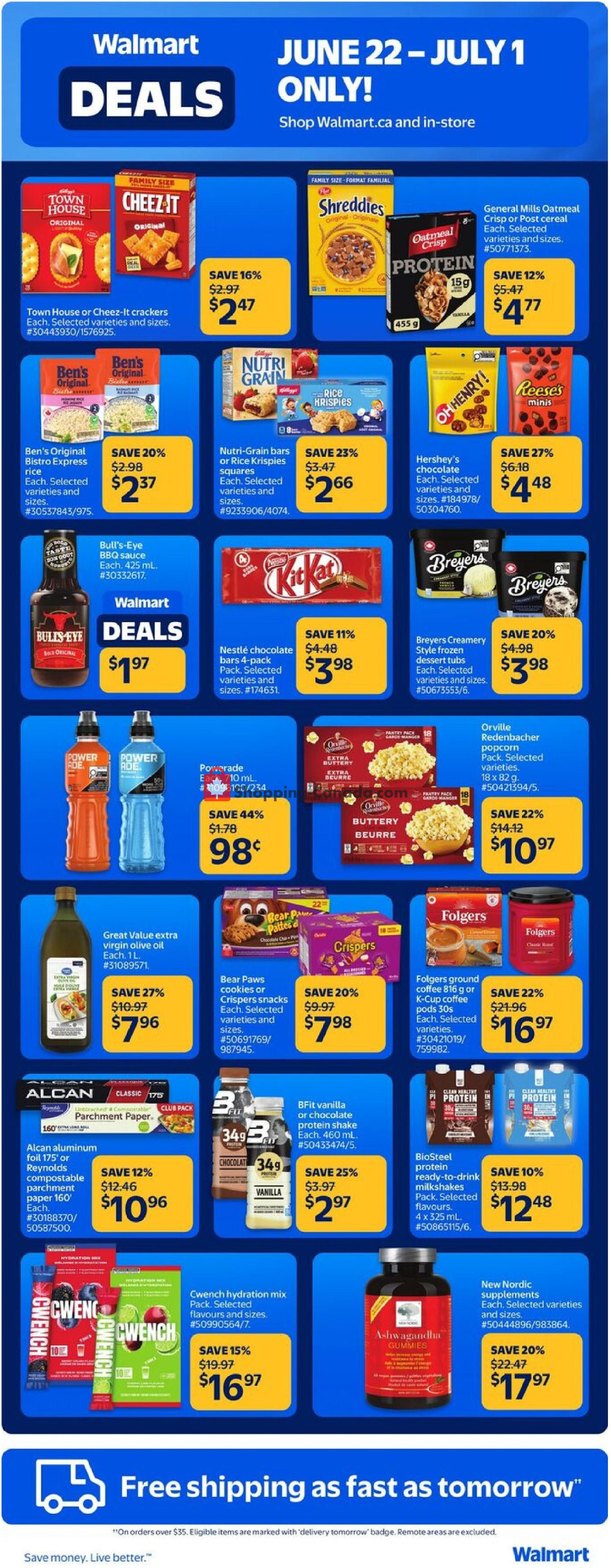 Walmart flyer from Thursday June 25, 2026 to Wednesday July 1, 2026 - page 8
