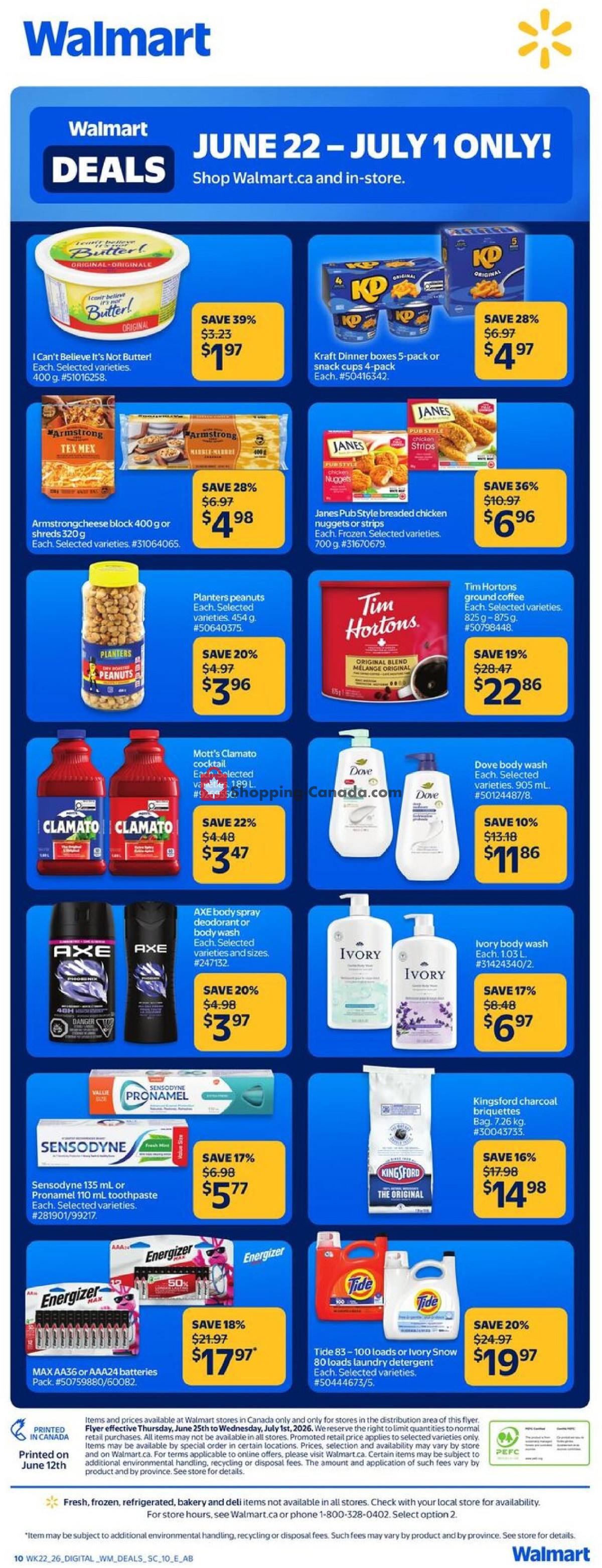Walmart flyer from Thursday June 25, 2026 to Wednesday July 1, 2026 - page 9