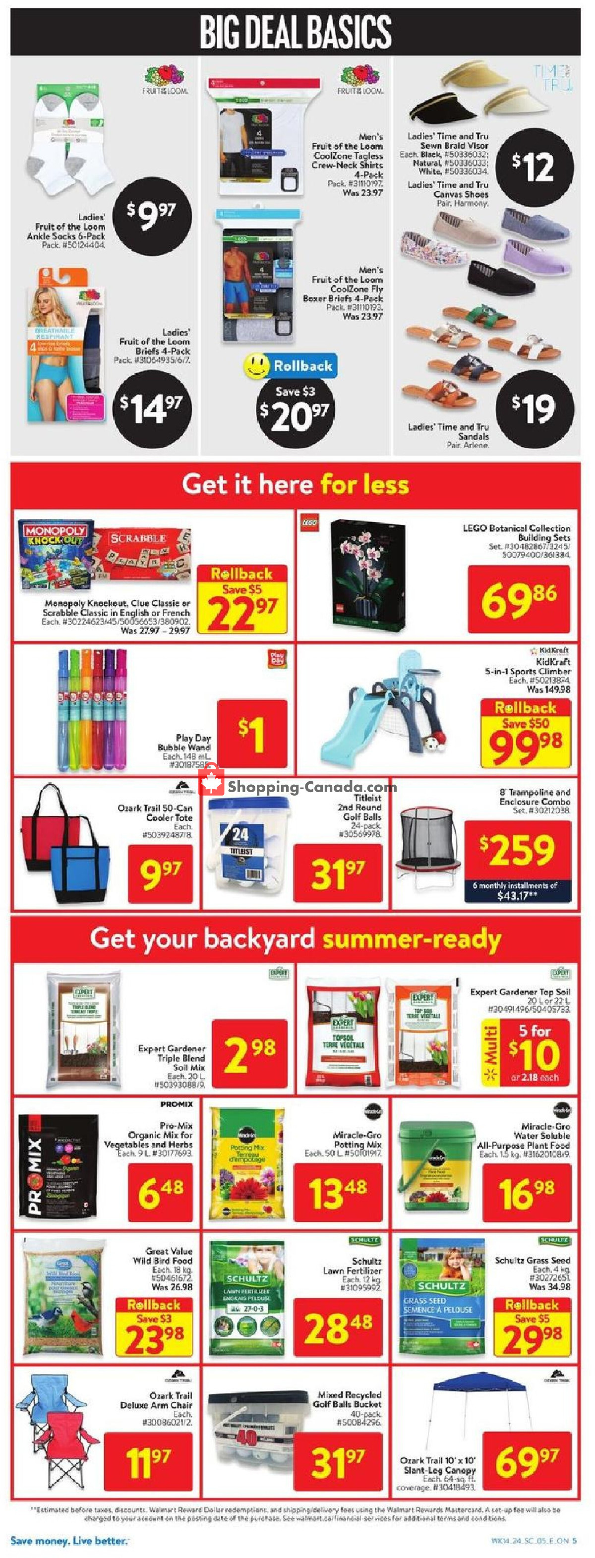 Walmart flyer from Thursday April 25, 2024 to Wednesday May 1, 2024 - page 11