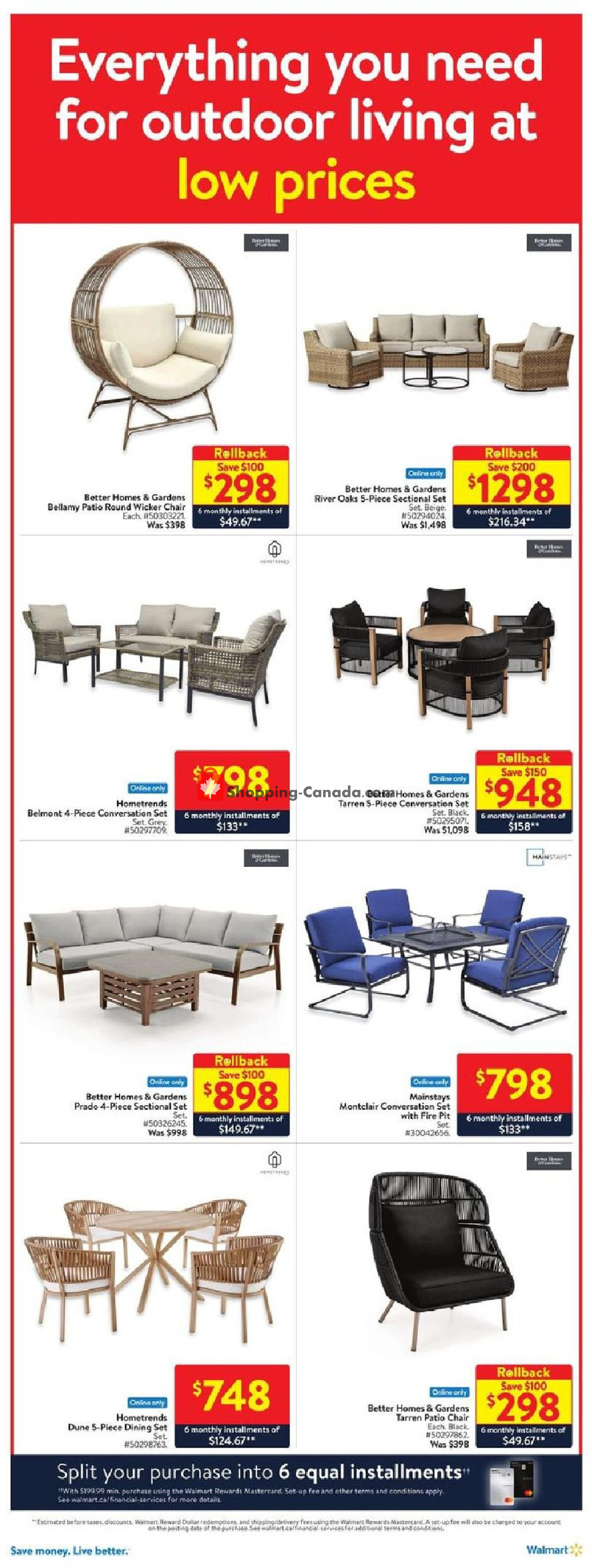 Walmart flyer from Thursday April 25, 2024 to Wednesday May 1, 2024 - page 13