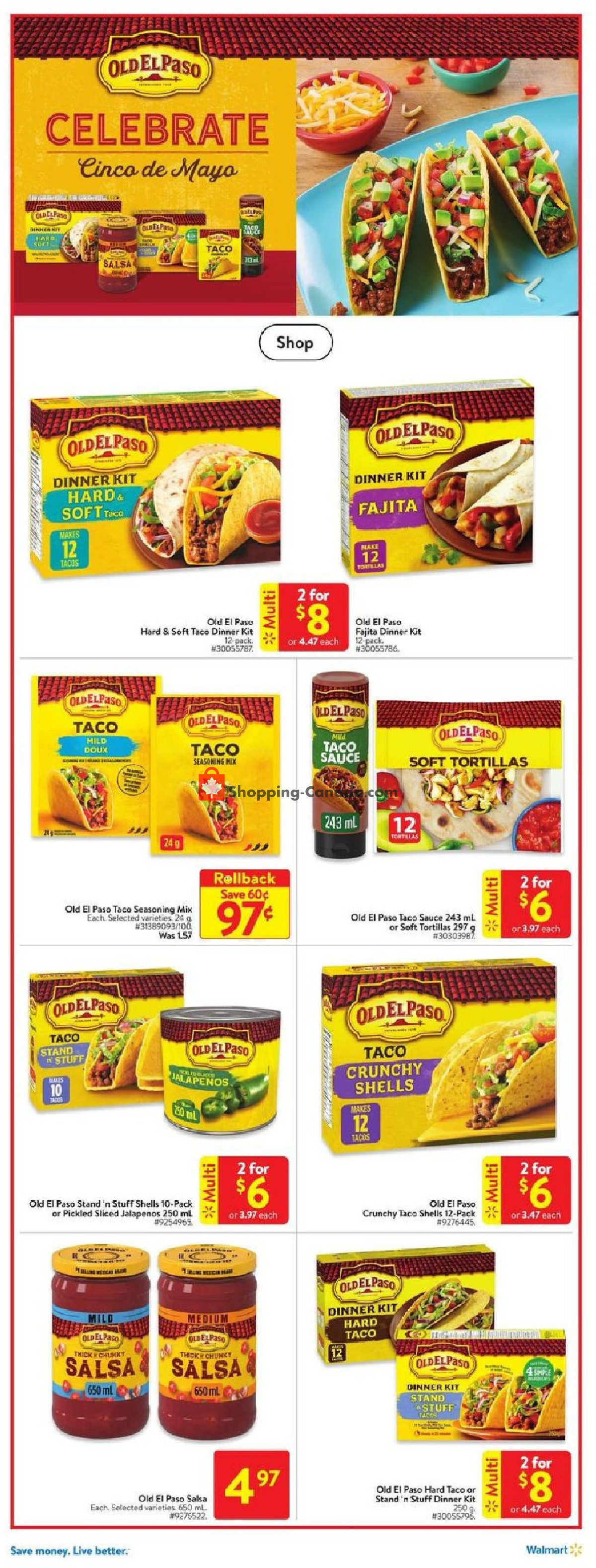 Walmart flyer from Thursday April 25, 2024 to Wednesday May 1, 2024 - page 19