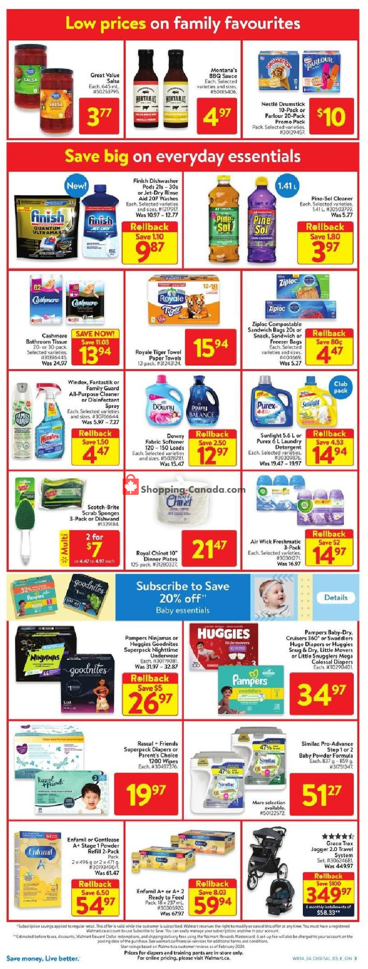 Walmart flyer from Thursday April 25, 2024 to Wednesday May 1, 2024 - page 6