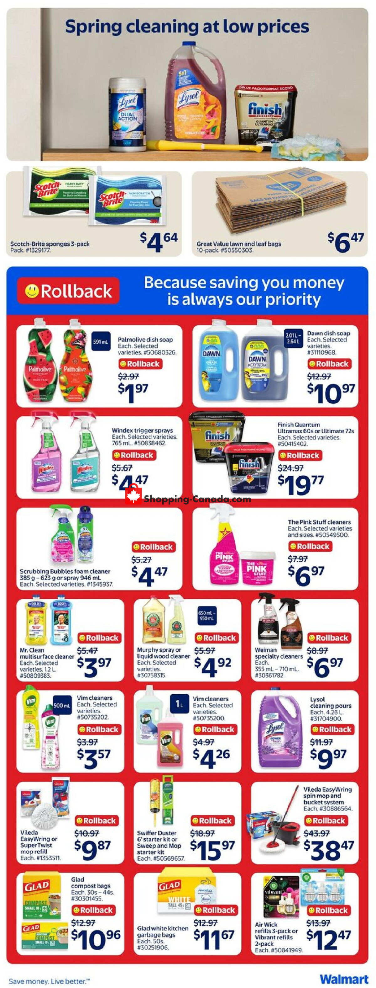 Walmart flyer from Thursday April 16, 2026 to Wednesday April 22, 2026 - page 21
